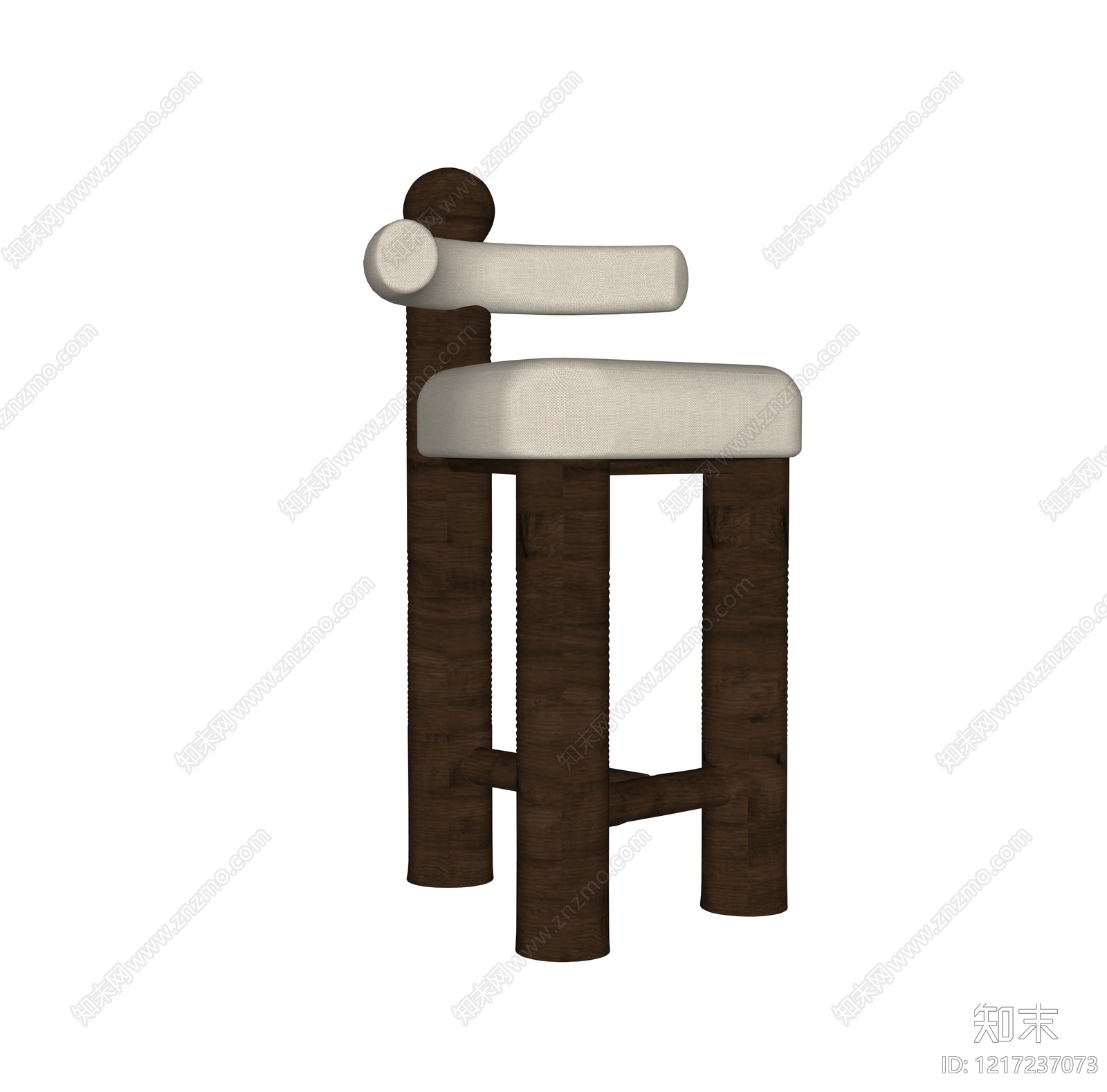 中古风吧椅SU模型下载【ID:1217237073】