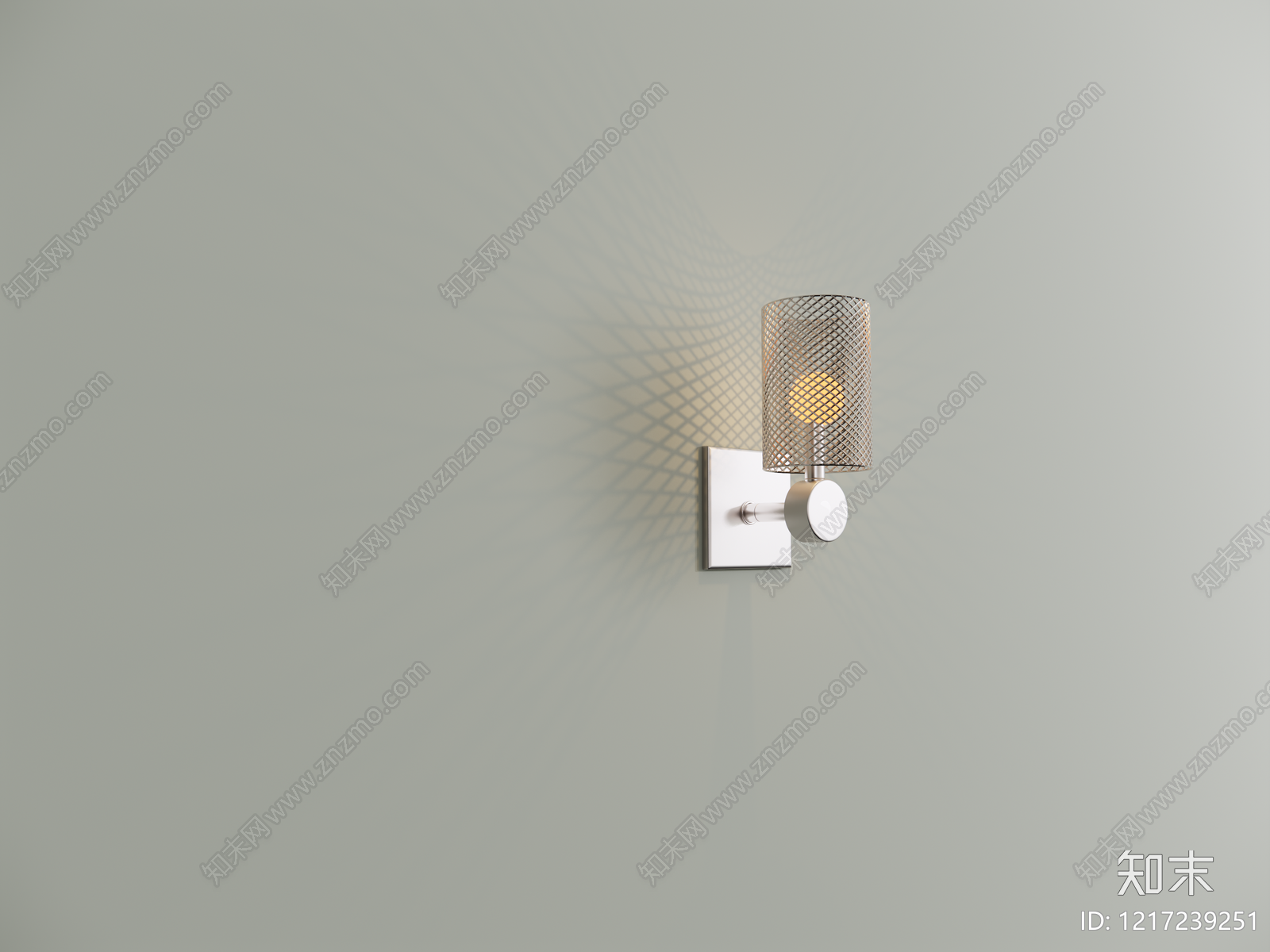现代简约壁灯3D模型下载【ID:1217239251】