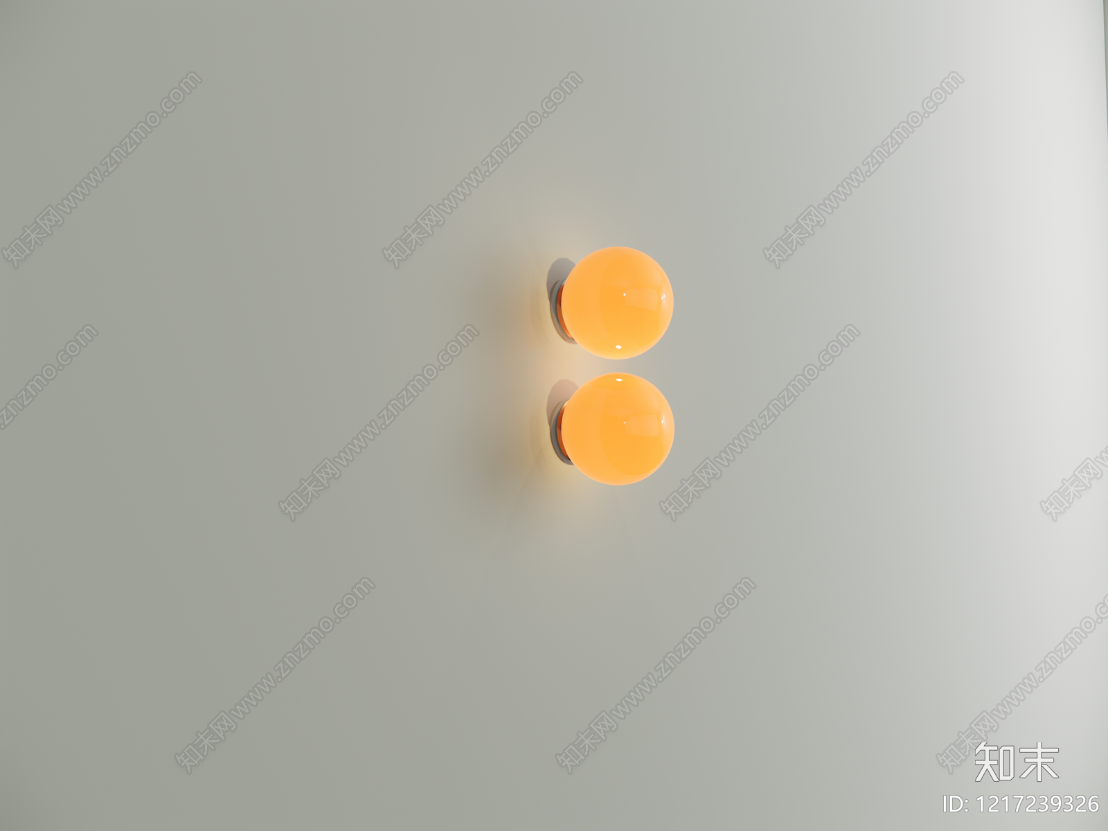 极简壁灯SU模型下载【ID:1217239326】