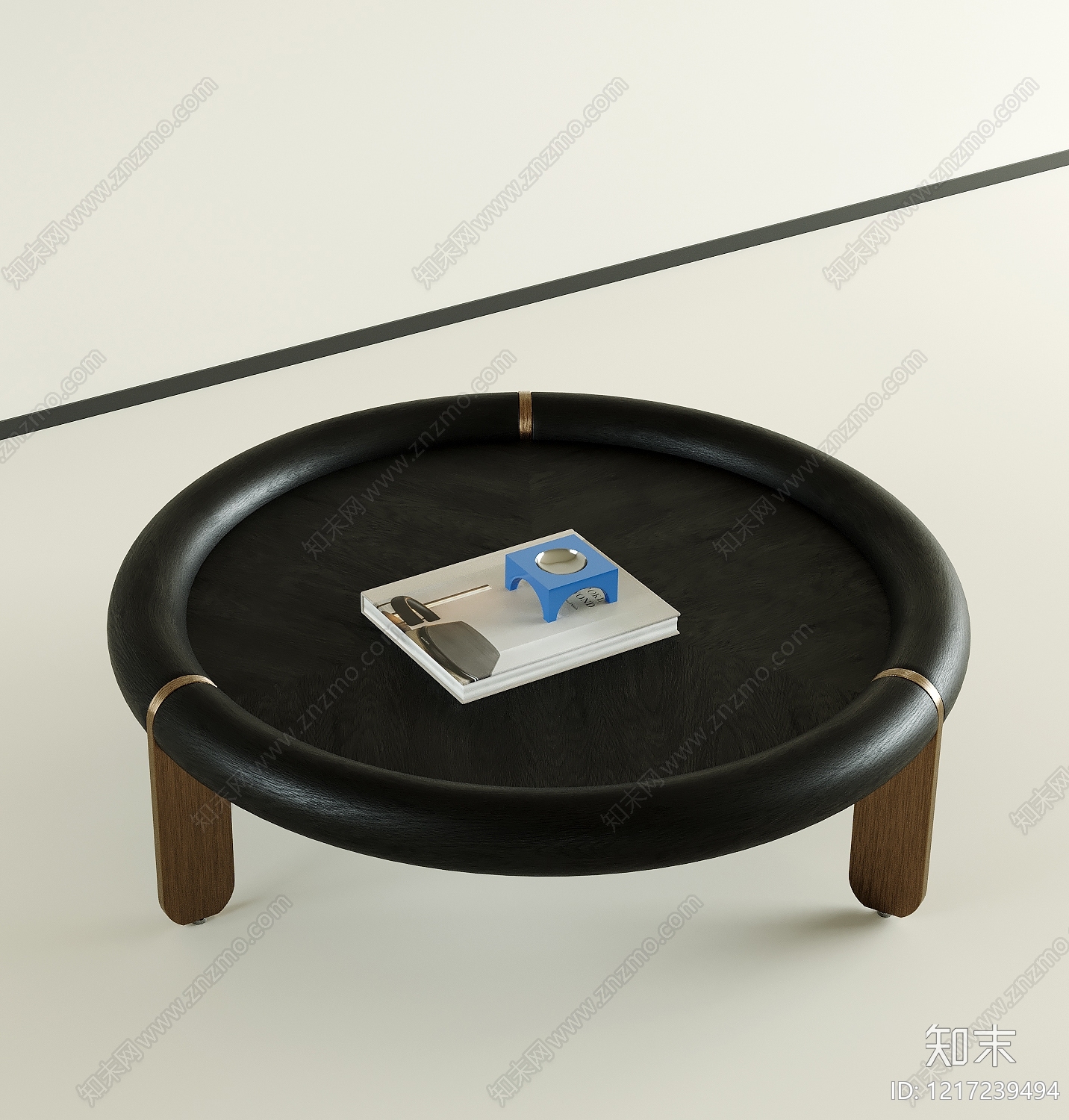现代简约茶几SU模型下载【ID:1217239494】