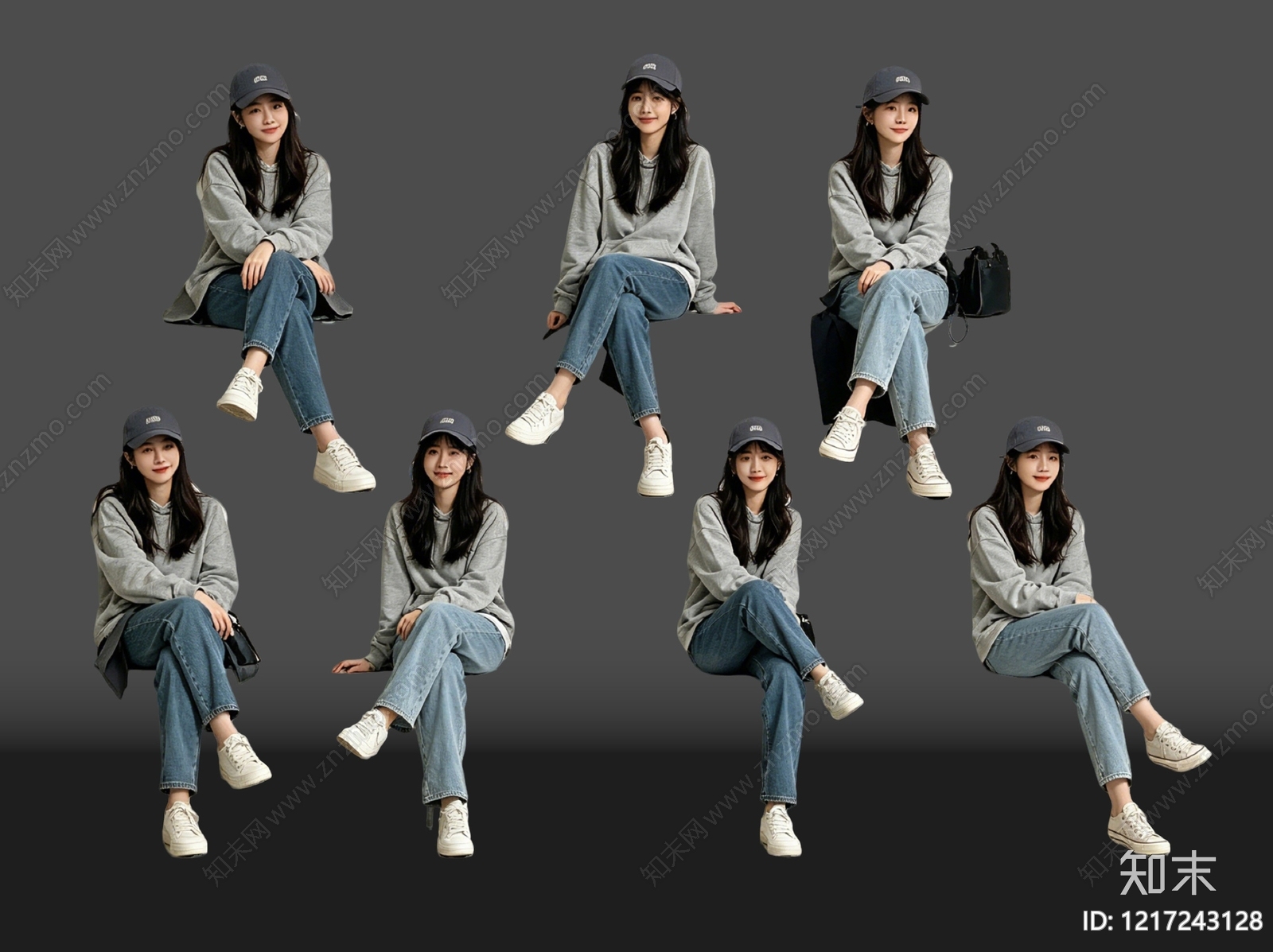 极简多人SU模型下载【ID:1217243128】