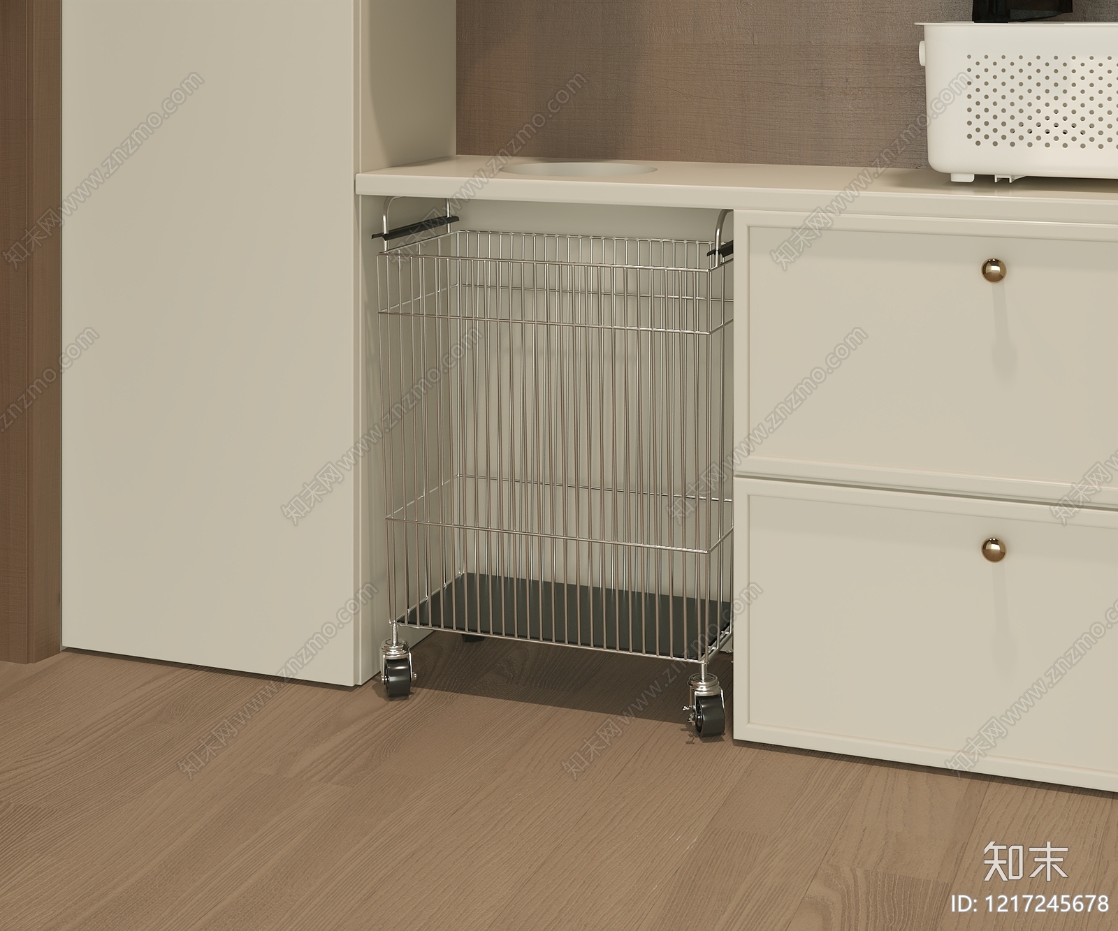 奶油风其他生活用品3D模型下载【ID:1217245678】