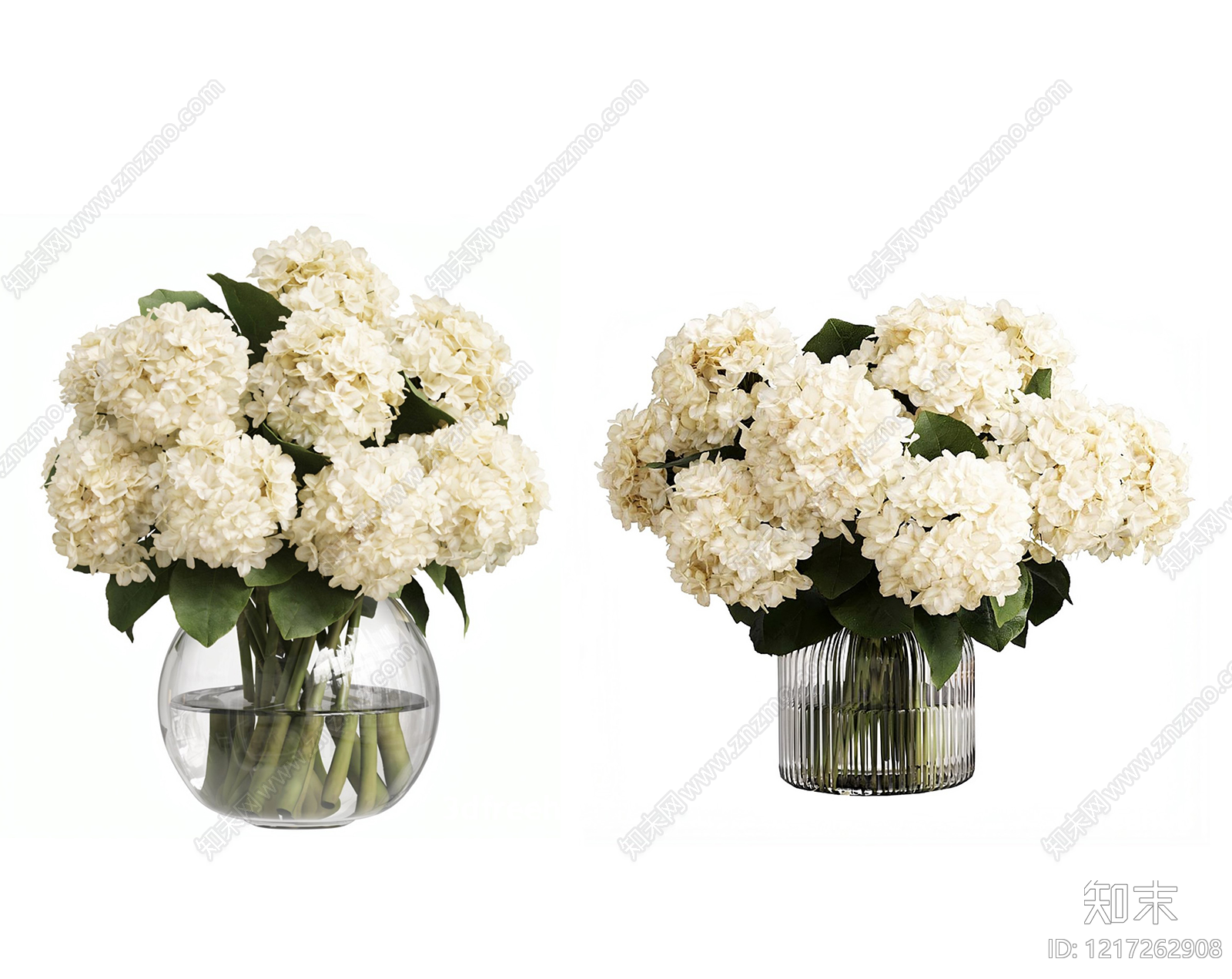 现代简约花艺SU模型下载【ID:1217262908】