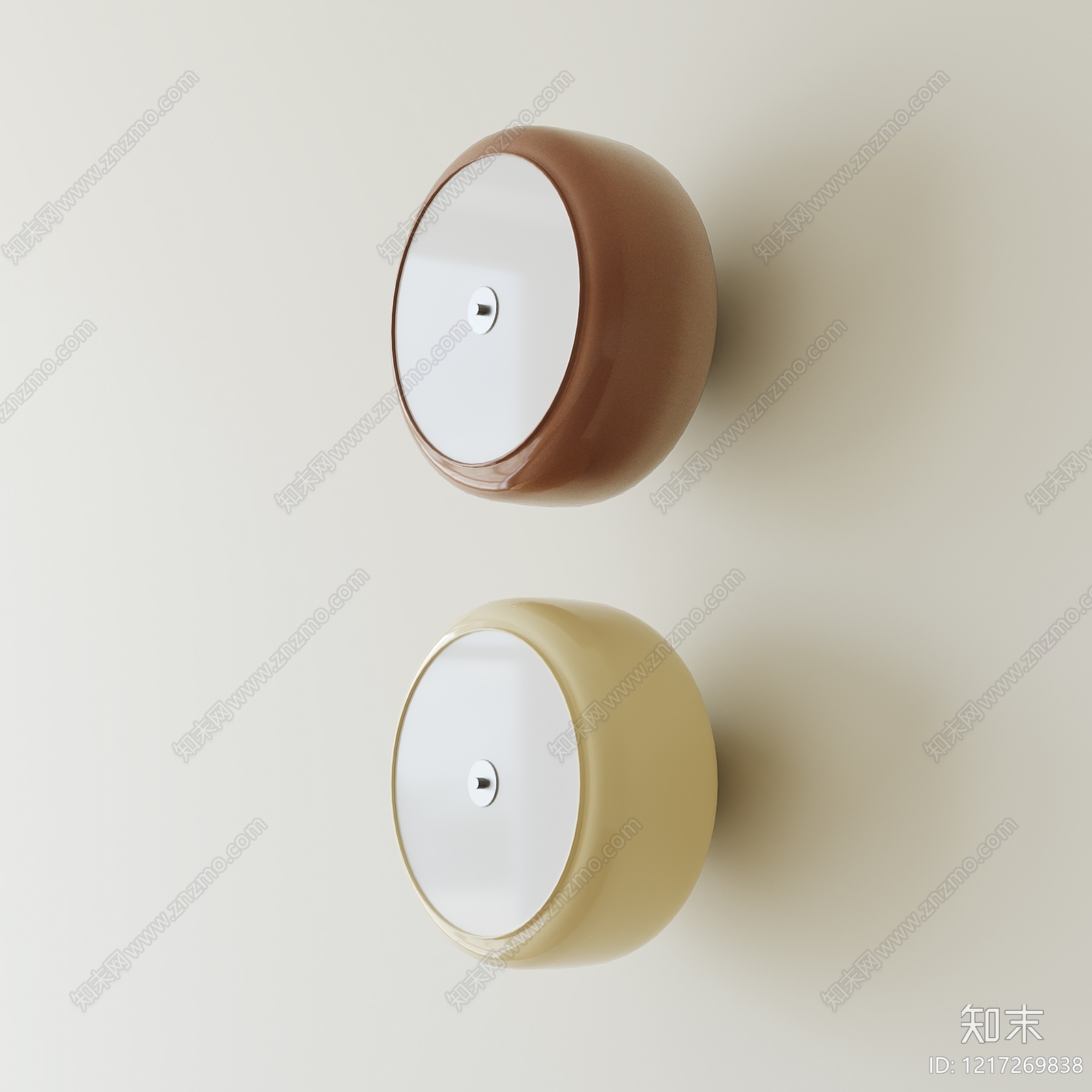 奶油风壁灯3D模型下载【ID:1217269838】