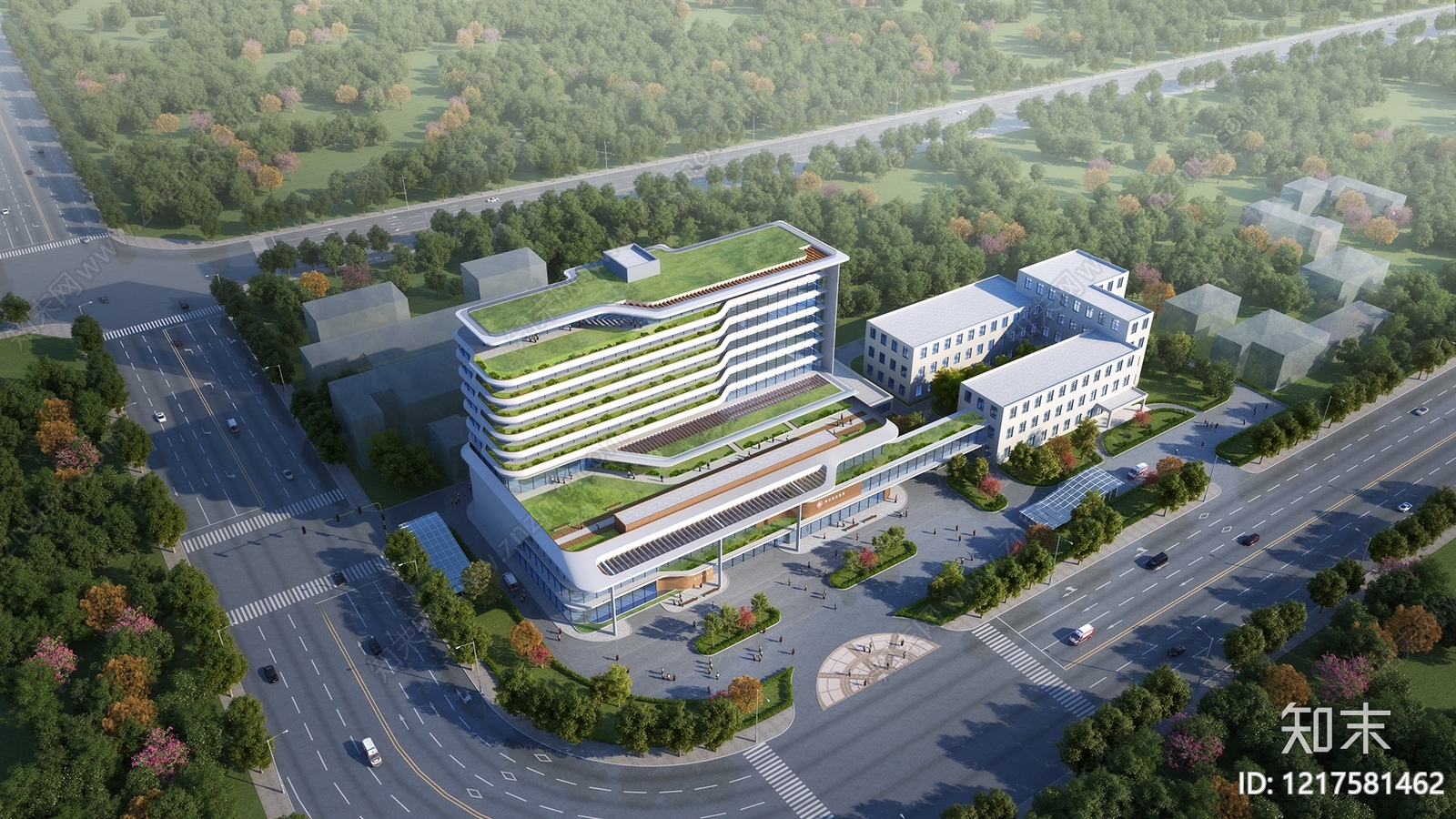 现代主义其他公共建筑3D模型下载【ID:1217581462】
