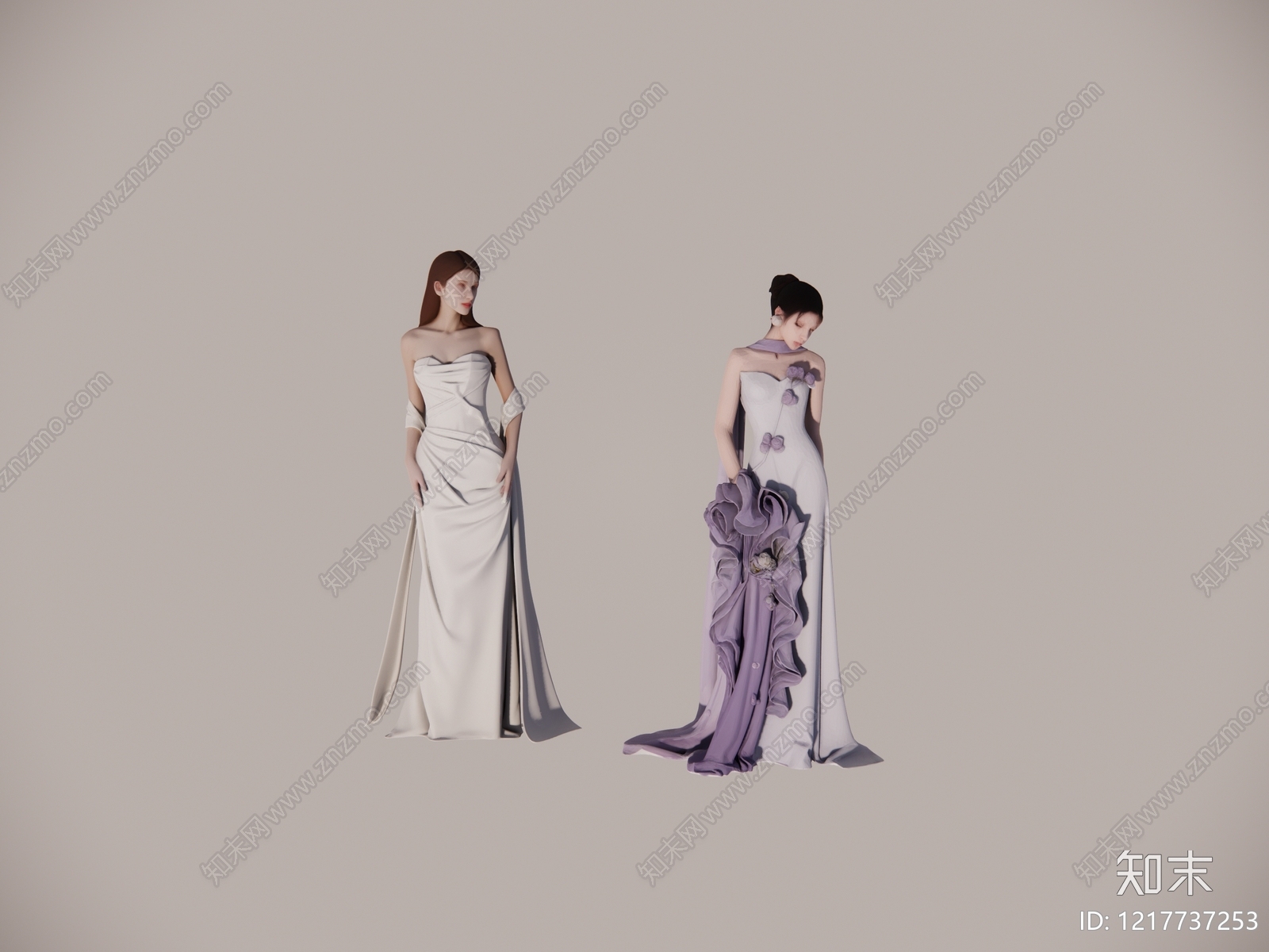 女人SU模型下载【ID:1217737253】