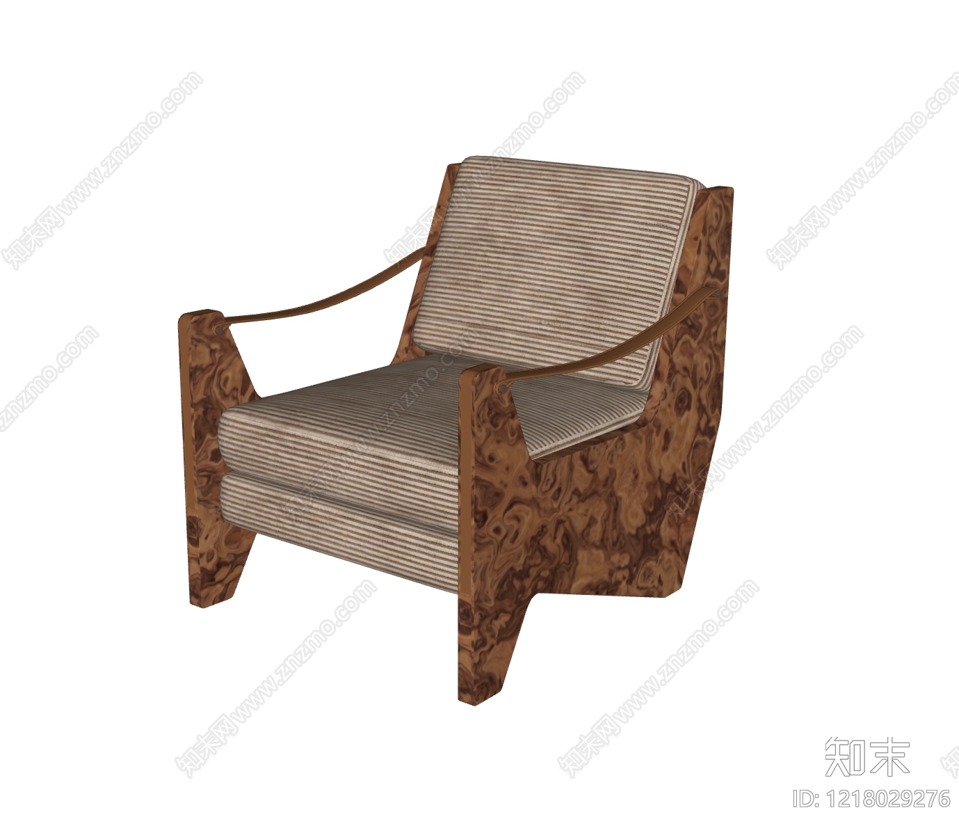 中古风休闲椅SU模型下载【ID:1218029276】