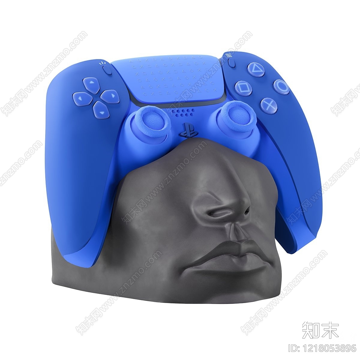 现代艺术风雕塑摆件3D模型下载【ID:1218053896】