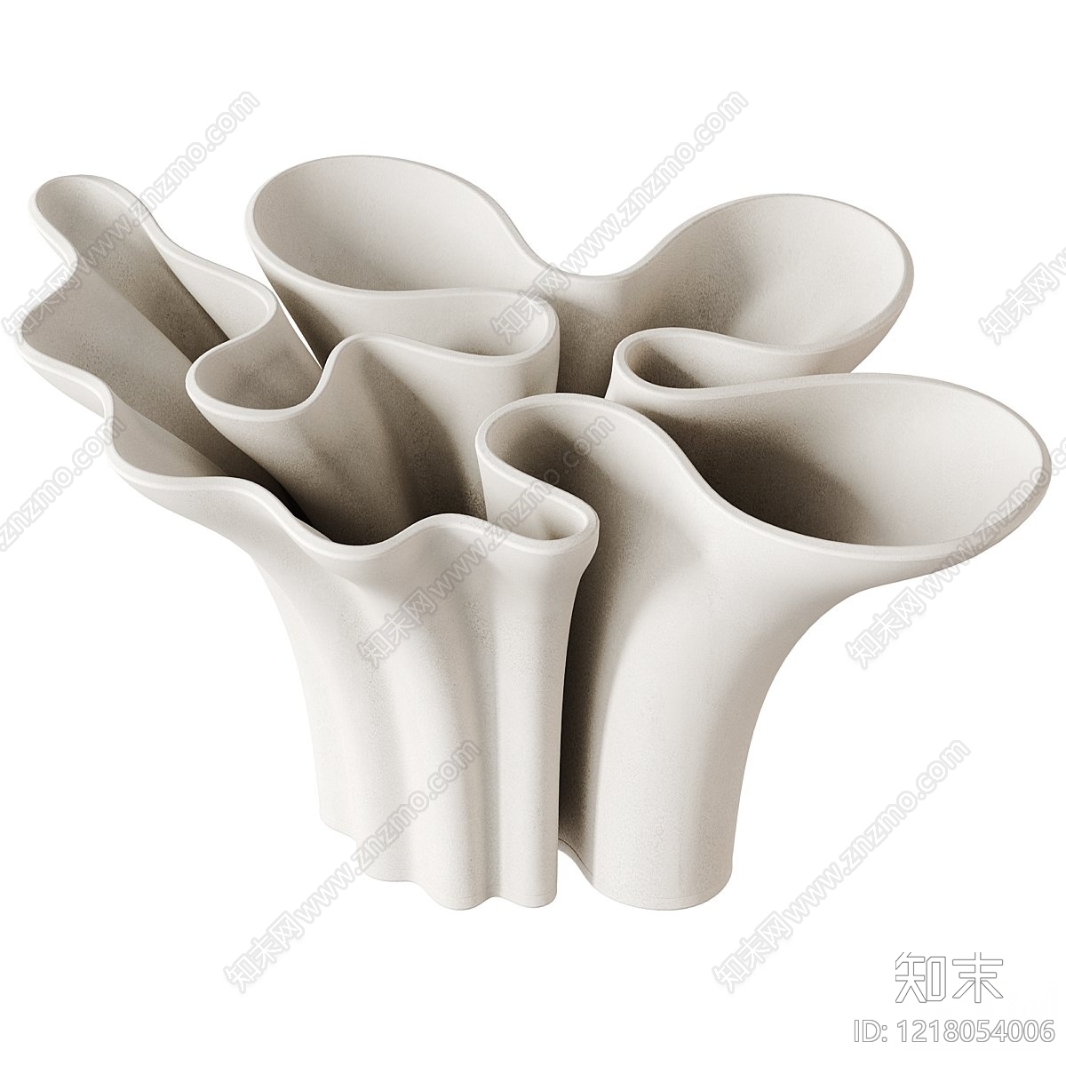 极简雕塑摆件3D模型下载【ID:1218054006】