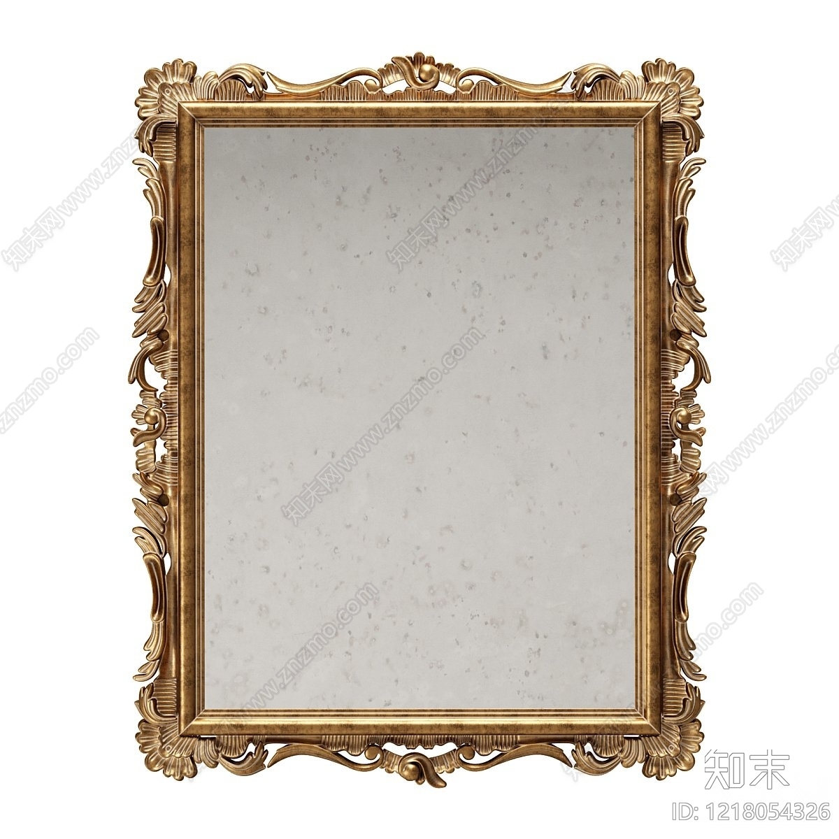 欧式古典镜子3D模型下载【ID:1218054326】