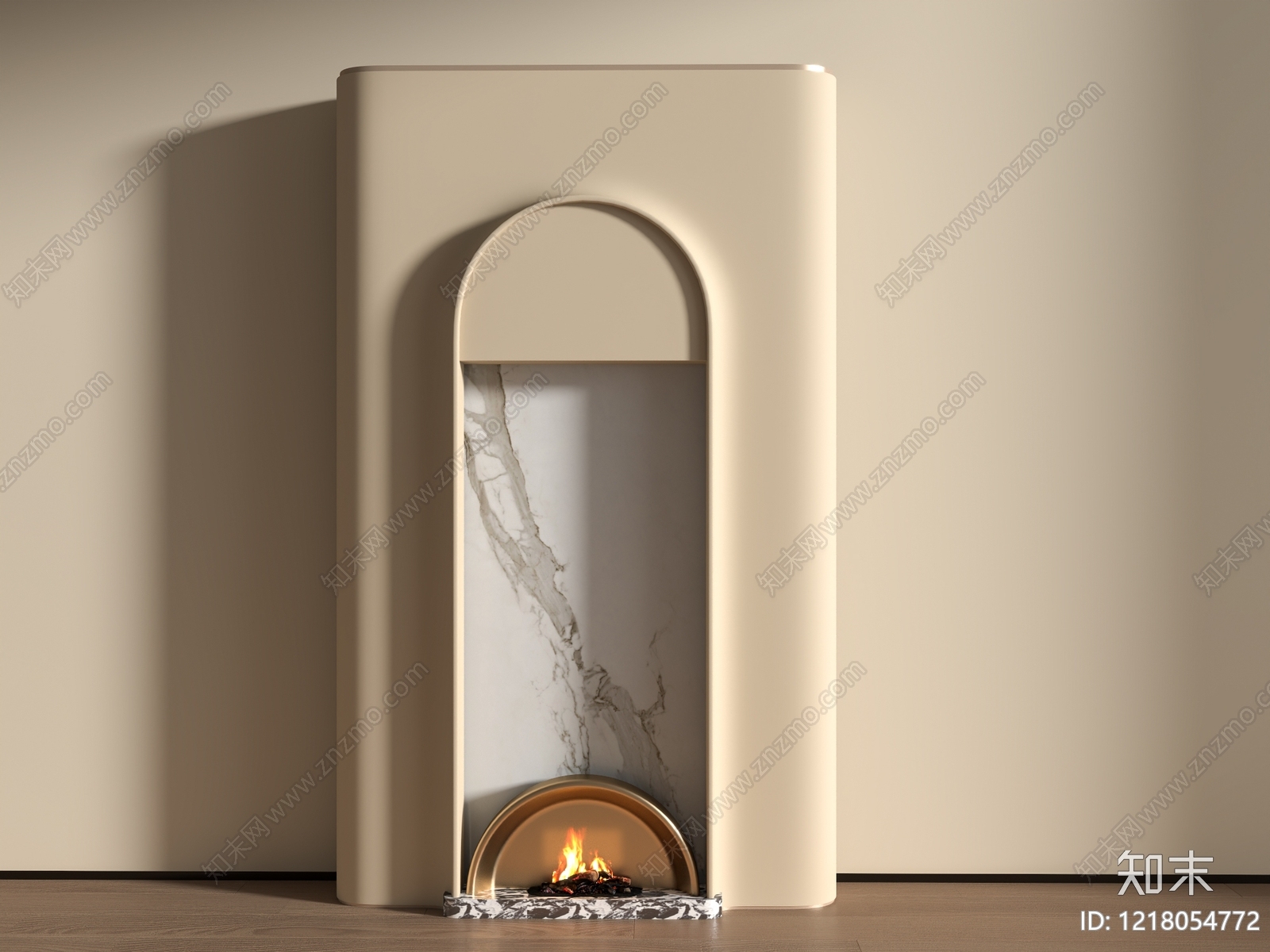 法式隔断3D模型下载【ID:1218054772】