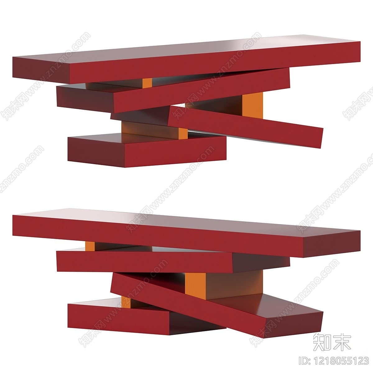 解构主义条案3D模型下载【ID:1218055123】