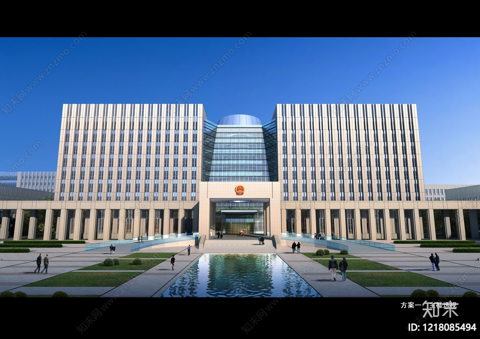 行政机构建筑CAD图纸