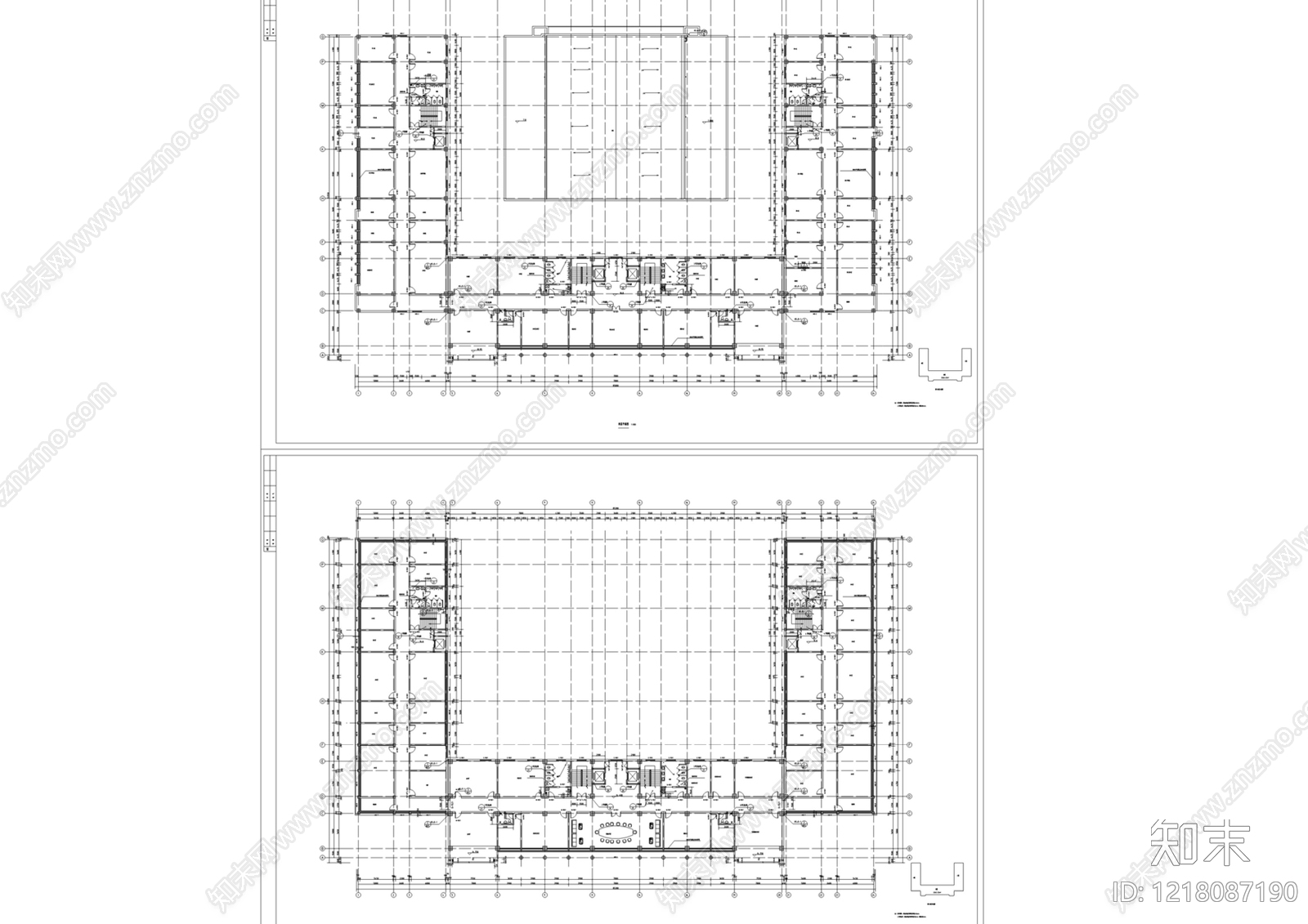 行政机构建筑CAD图纸