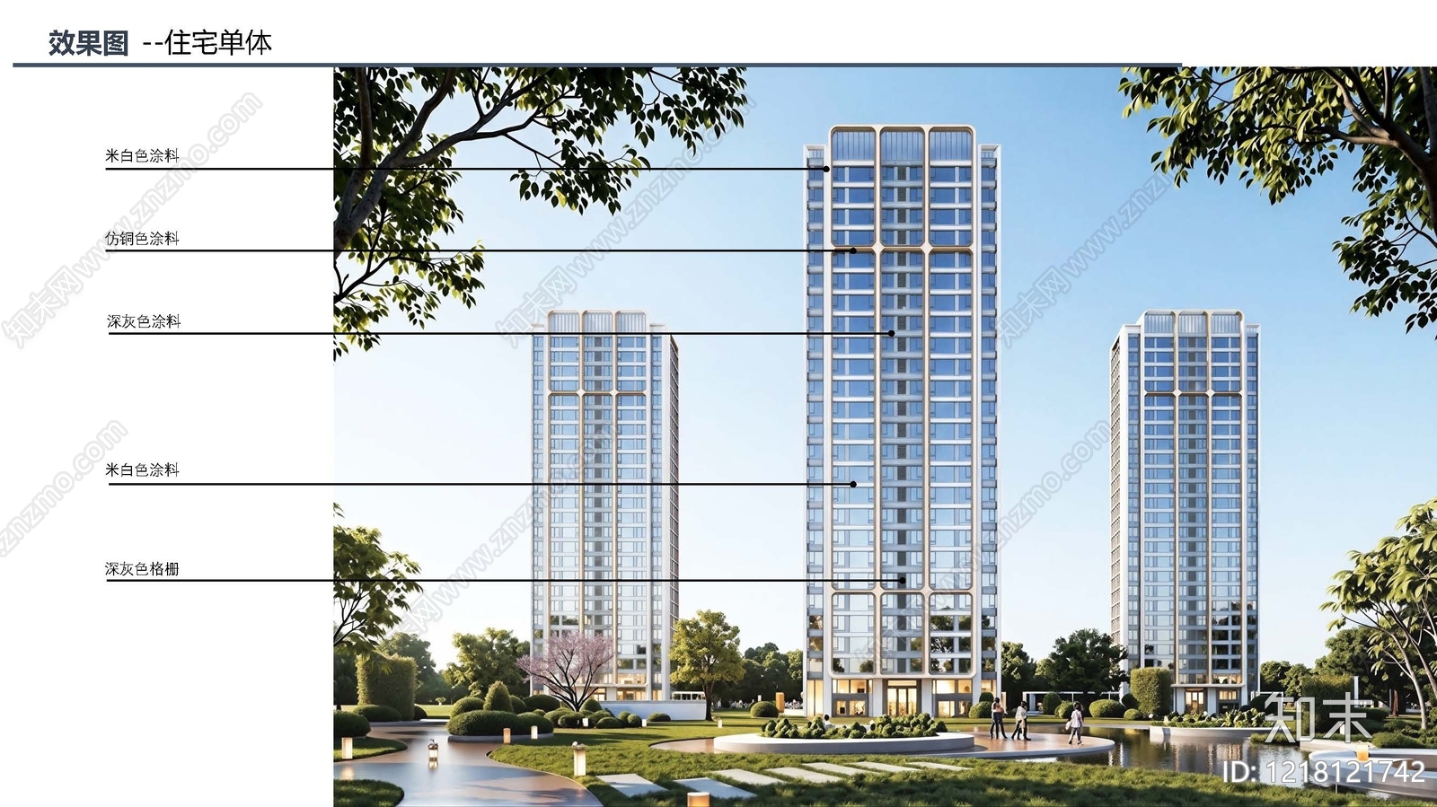 住宅楼建筑cad施工图下载【ID:1218121742】
