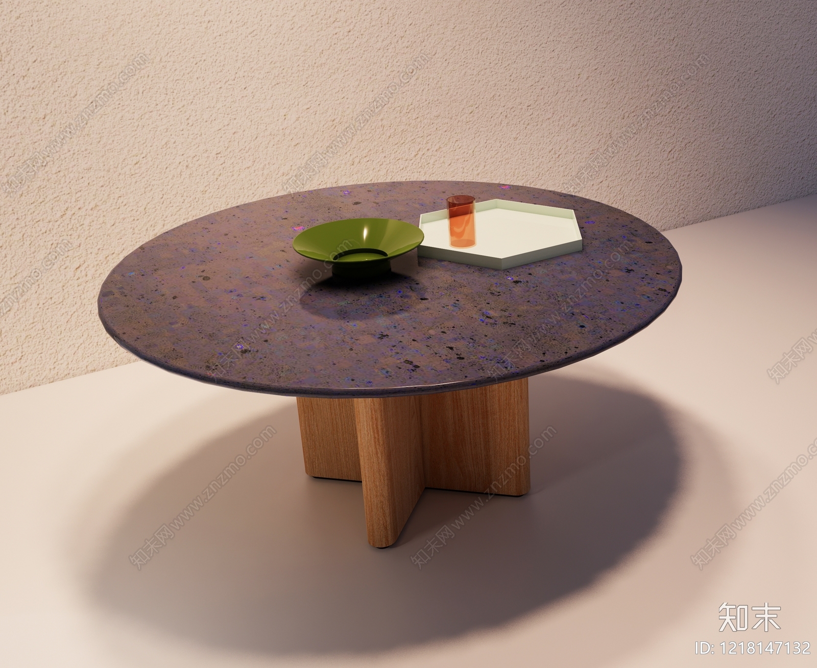 现代简约茶几3D模型下载【ID:1218147132】