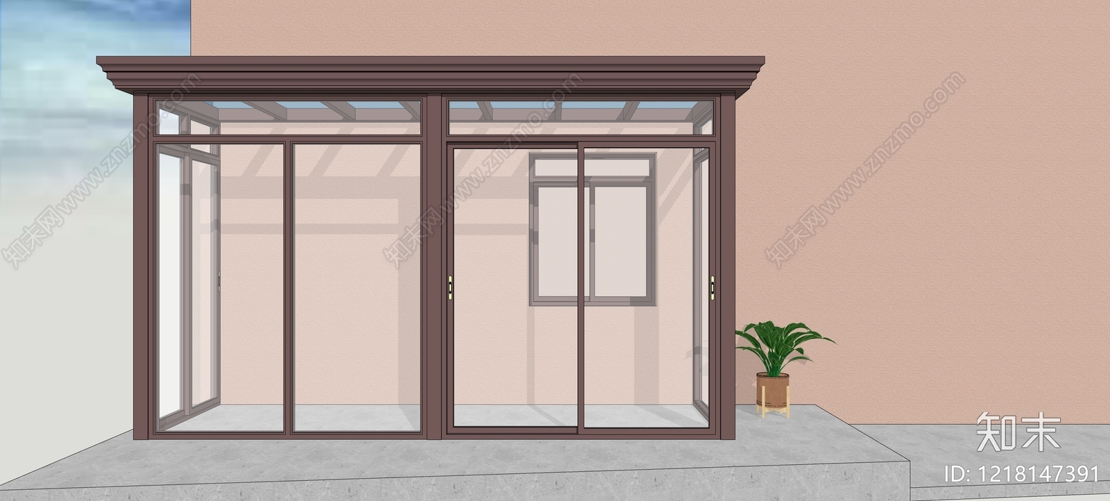 现代简约玄关SU模型下载【ID:1218147391】