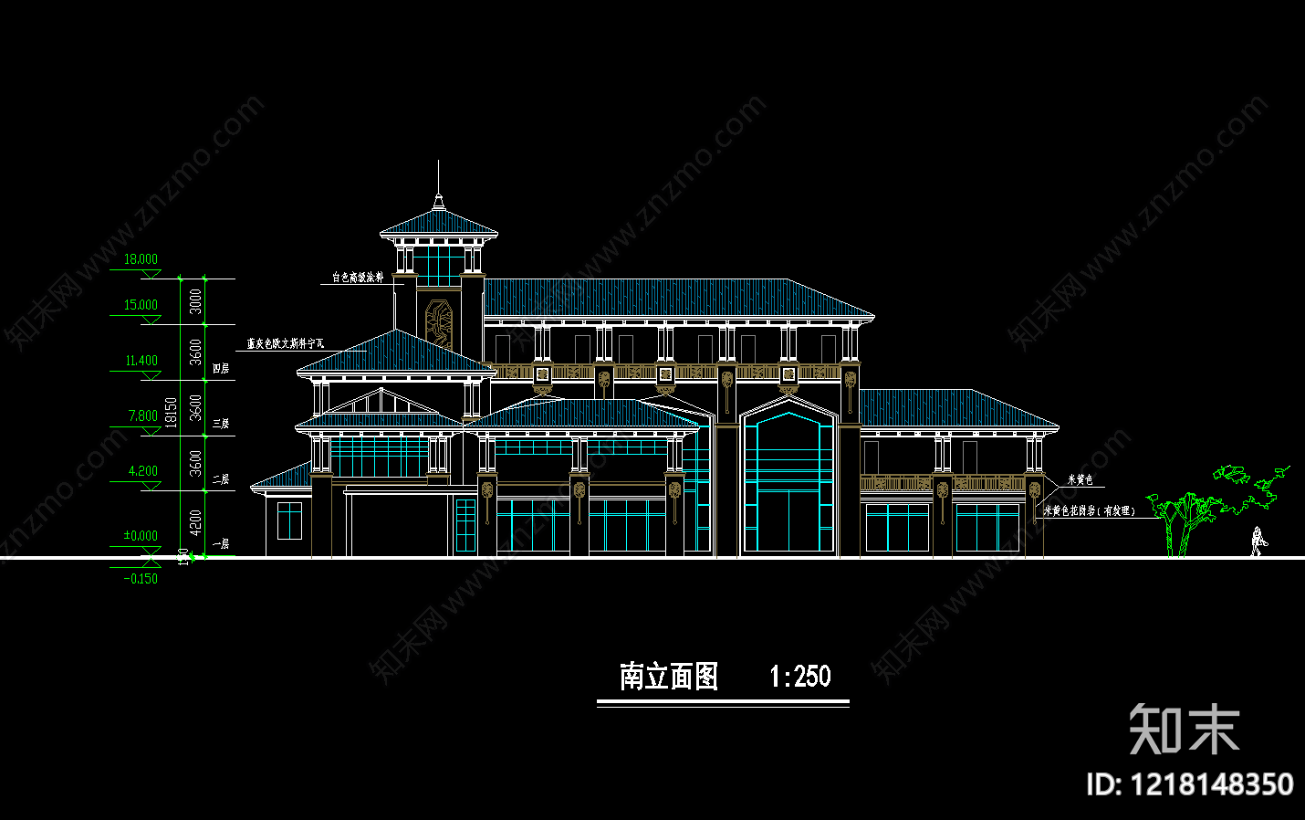 酒店建筑CAD图纸