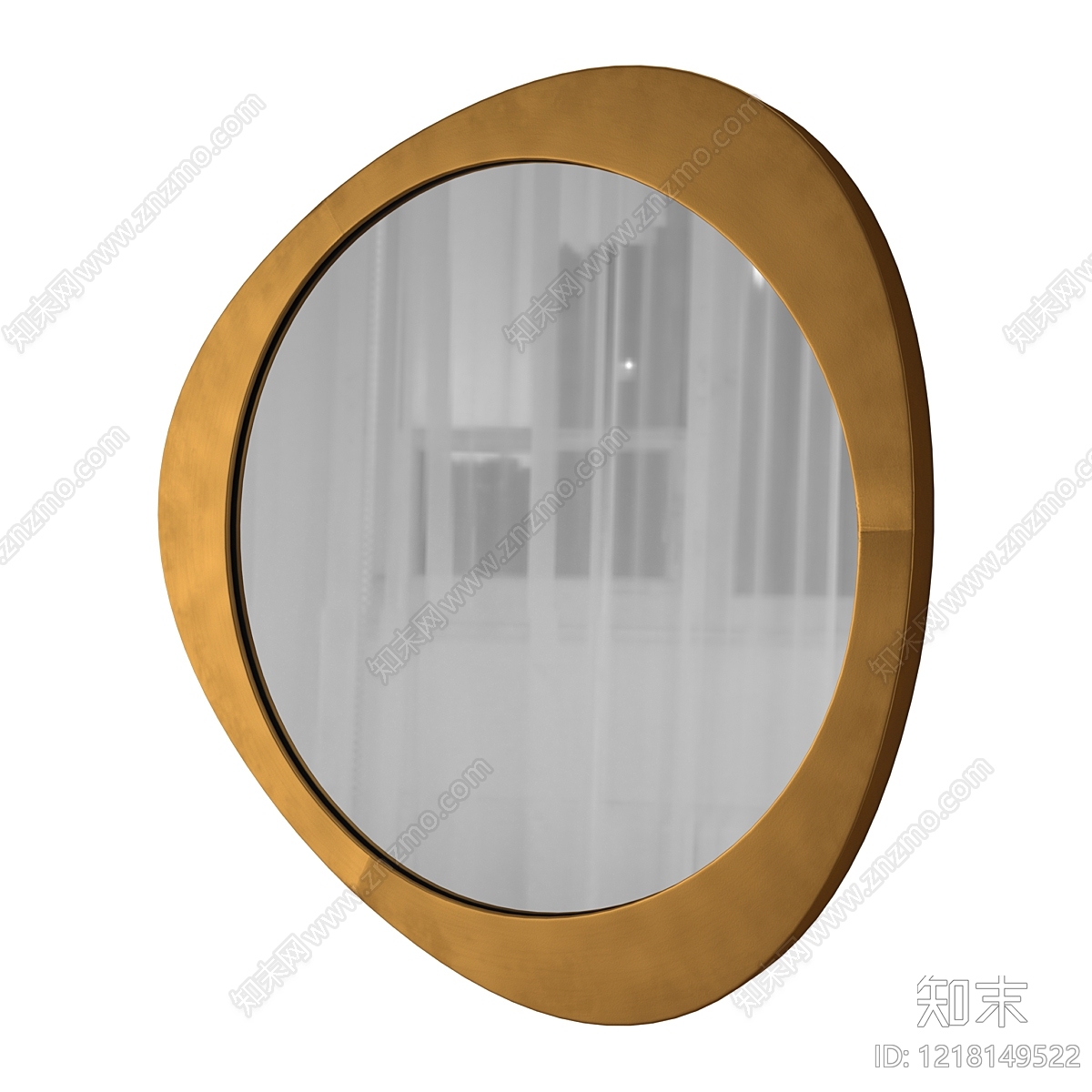 现代简约镜子3D模型下载【ID:1218149522】