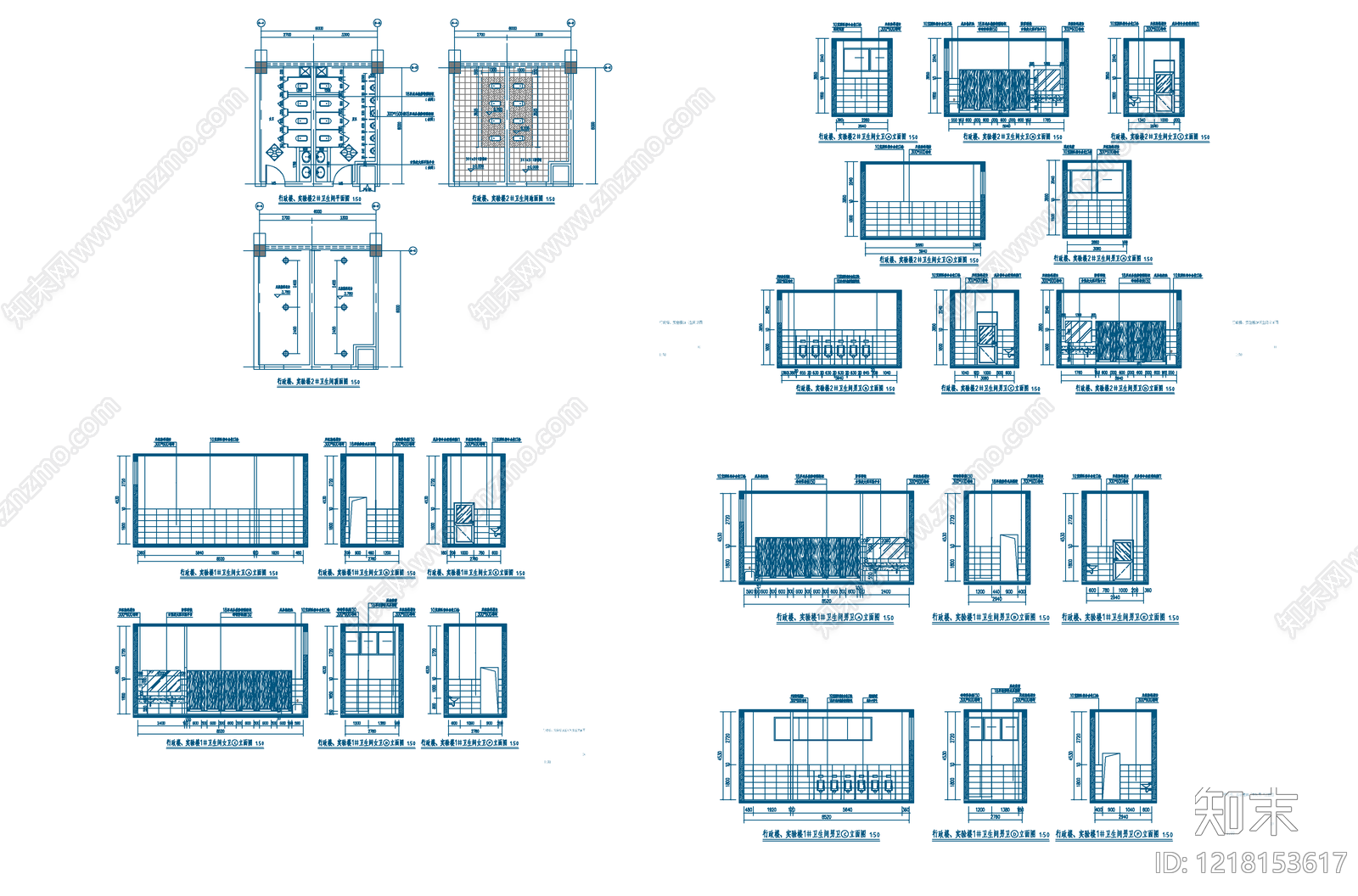 学校cad施工图下载【ID:1218153617】
