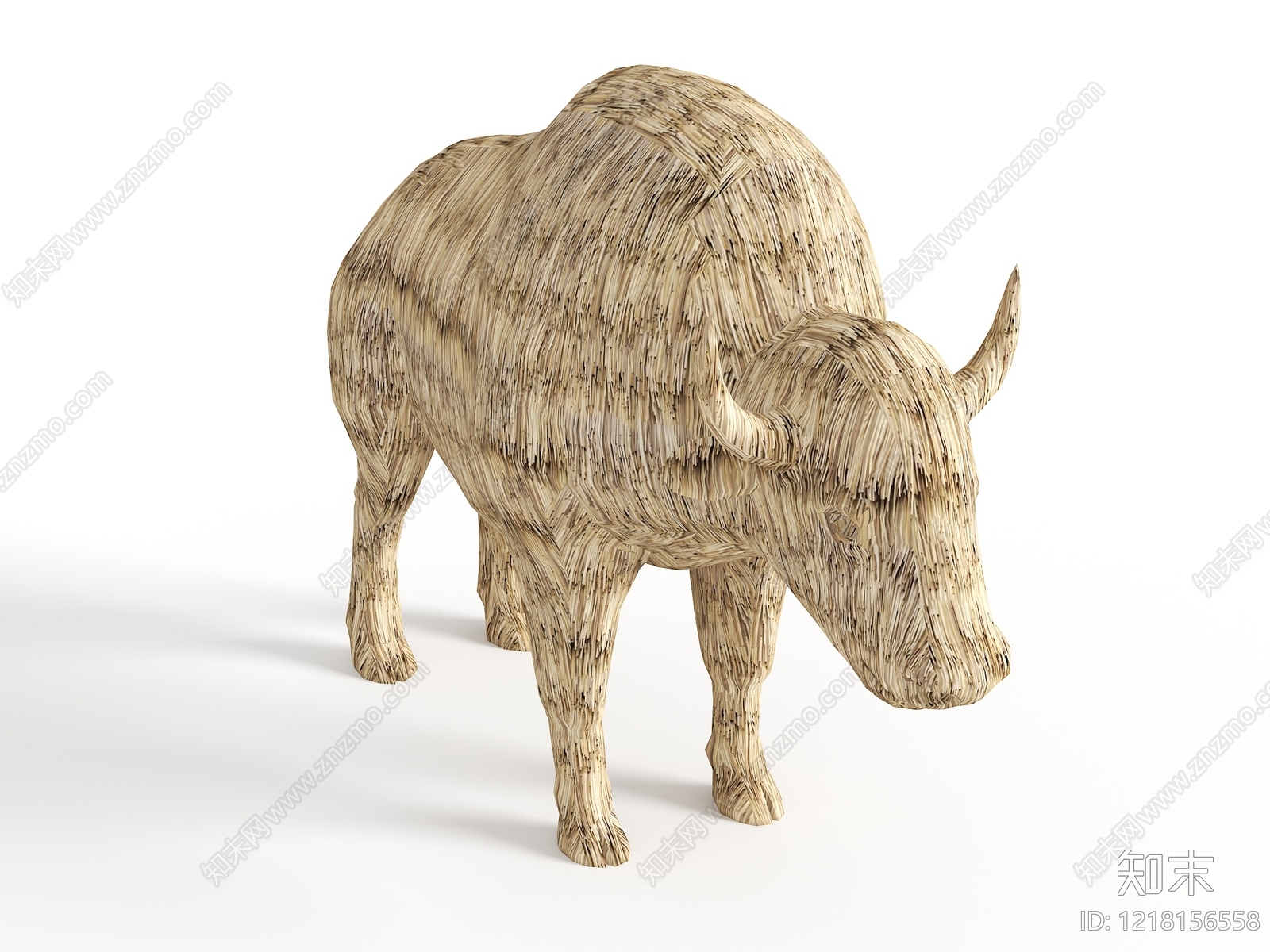 自然编织风景观雕塑3D模型下载【ID:1218156558】