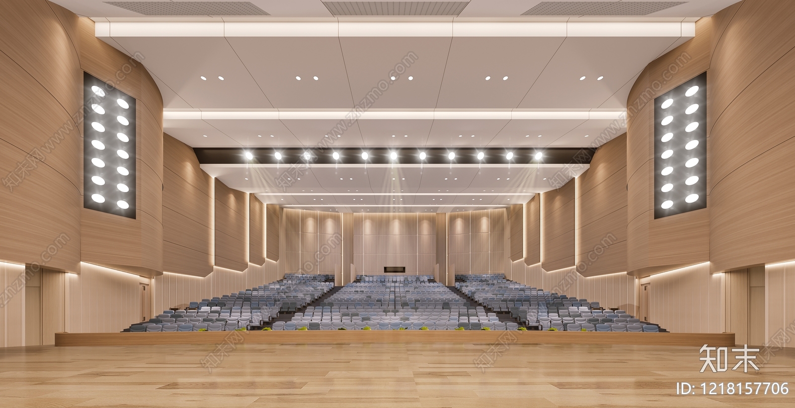 原木风报告厅3D模型下载【ID:1218157706】
