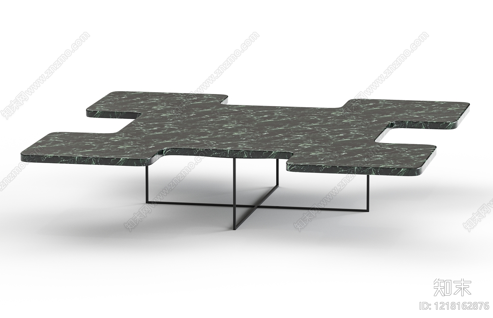 现代抽象茶几3D模型下载【ID:1218162876】