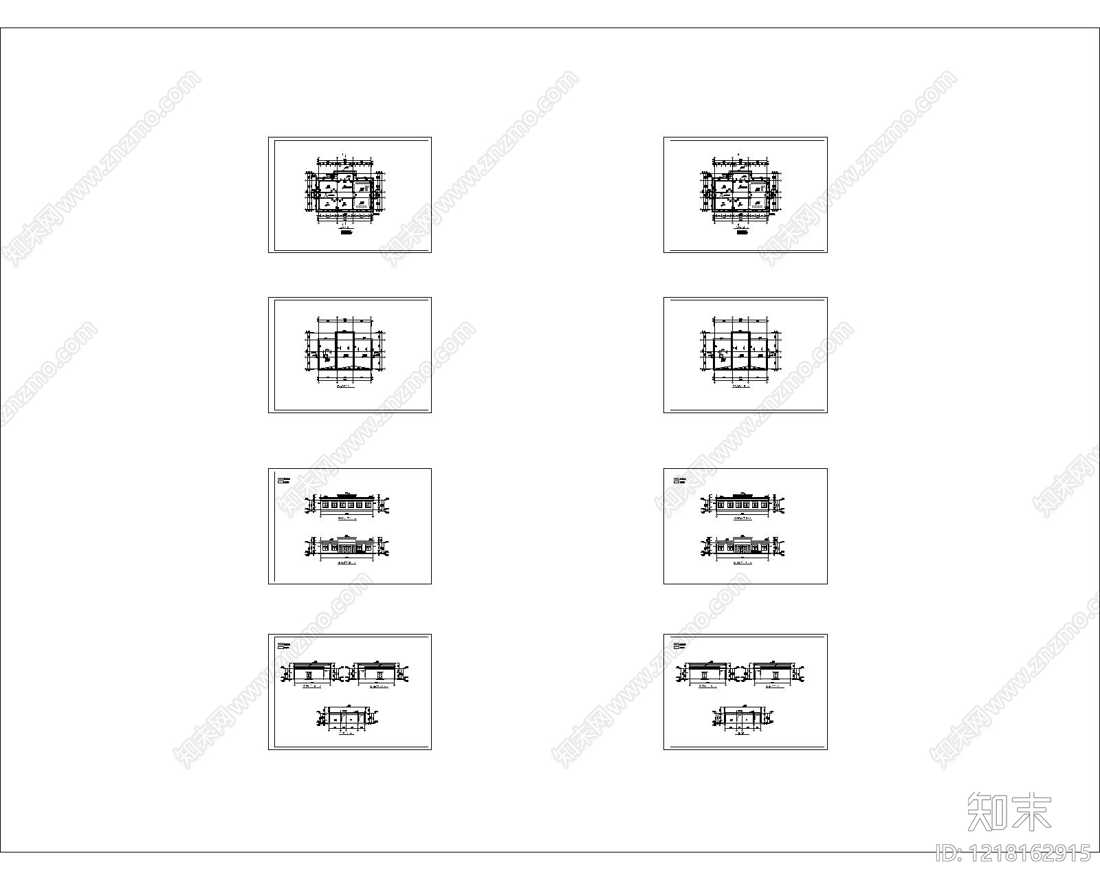 其他公共建筑cad施工图下载【ID:1218162915】