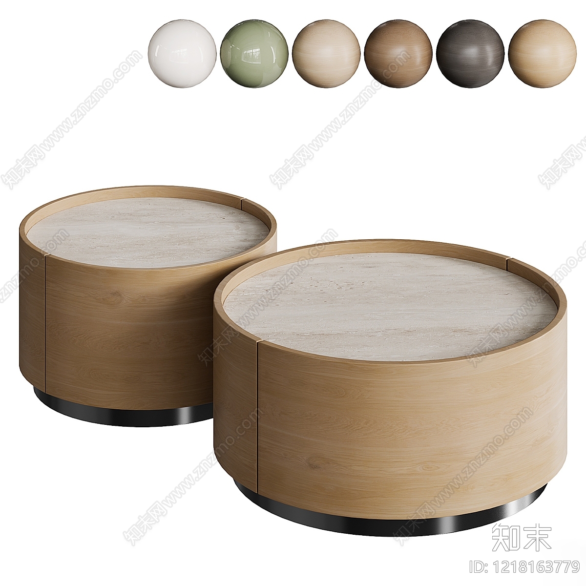 现代简约茶几3D模型下载【ID:1218163779】