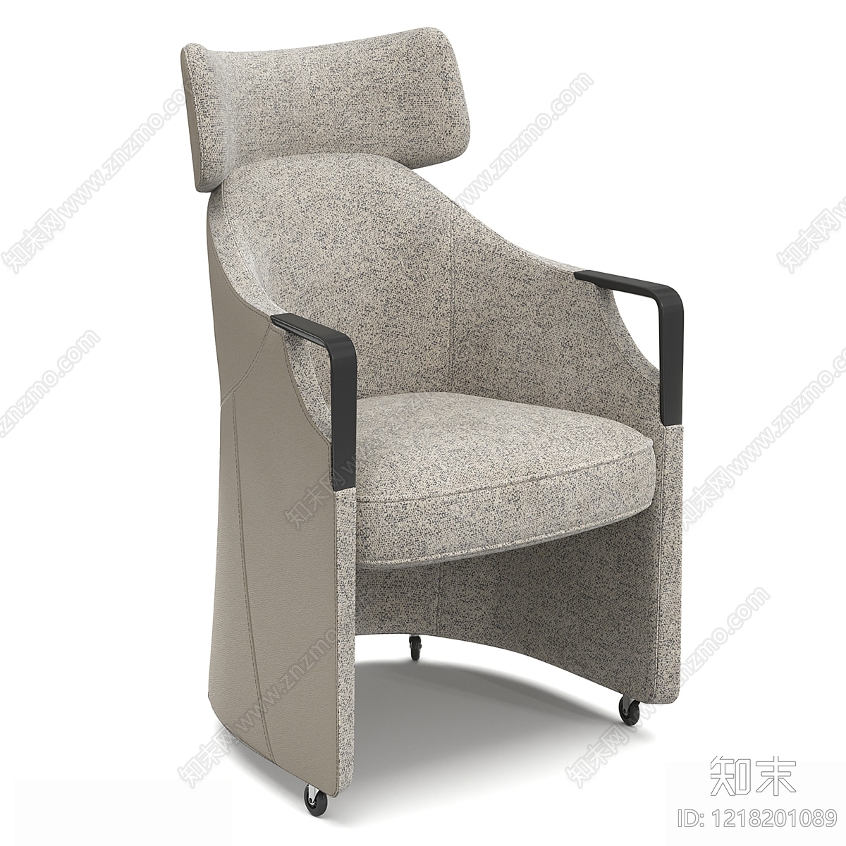 现代简约休闲椅3D模型下载【ID:1218201089】