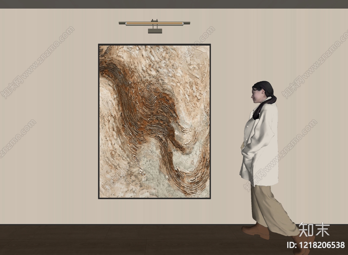 意式挂画组合SU模型下载【ID:1218206538】