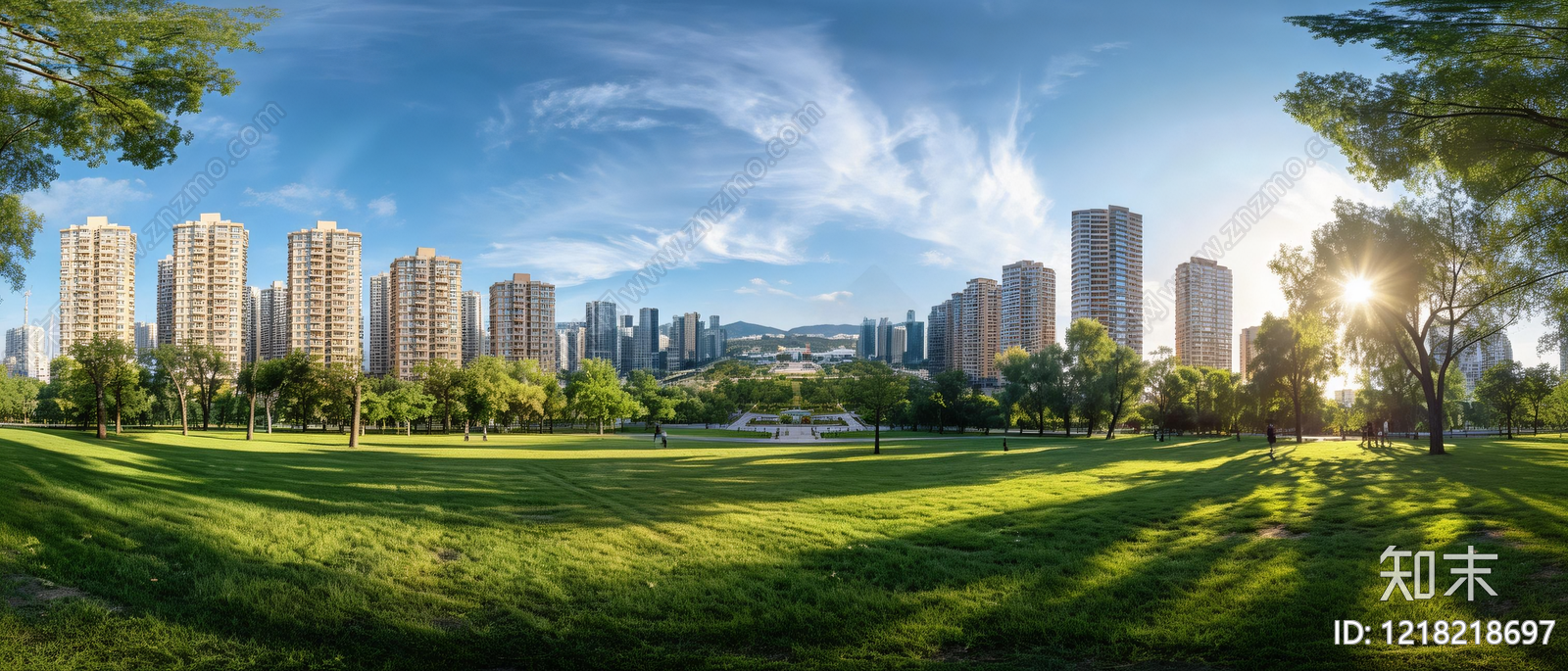 现代城市HDR贴图下载【ID:1218218697】