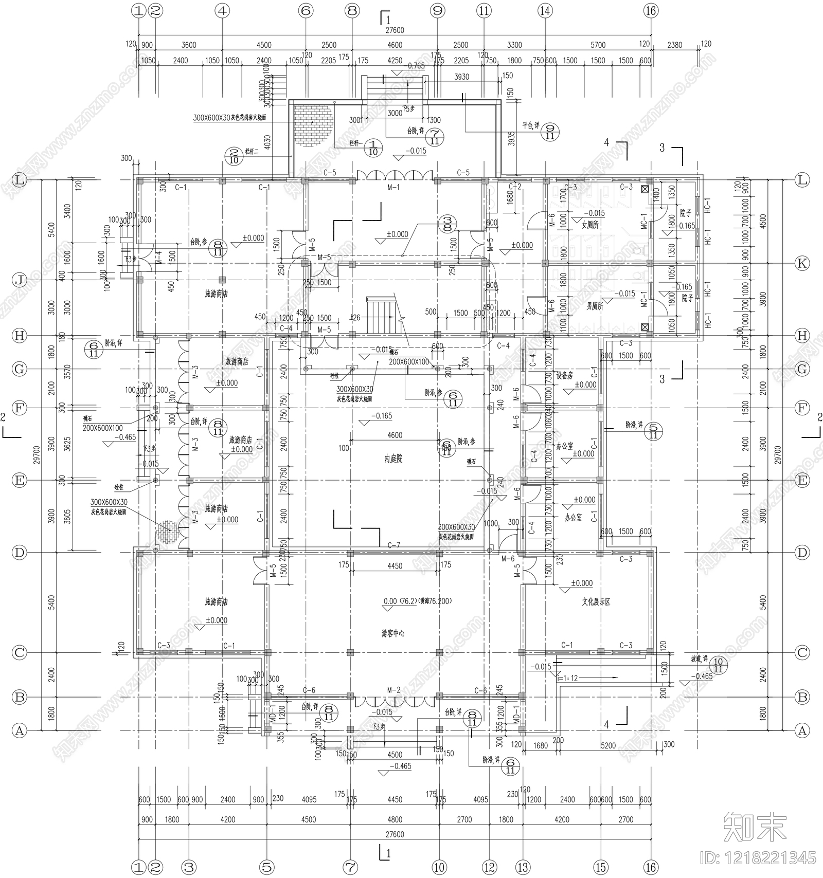 徽派建筑cad施工图下载【ID:1218221345】