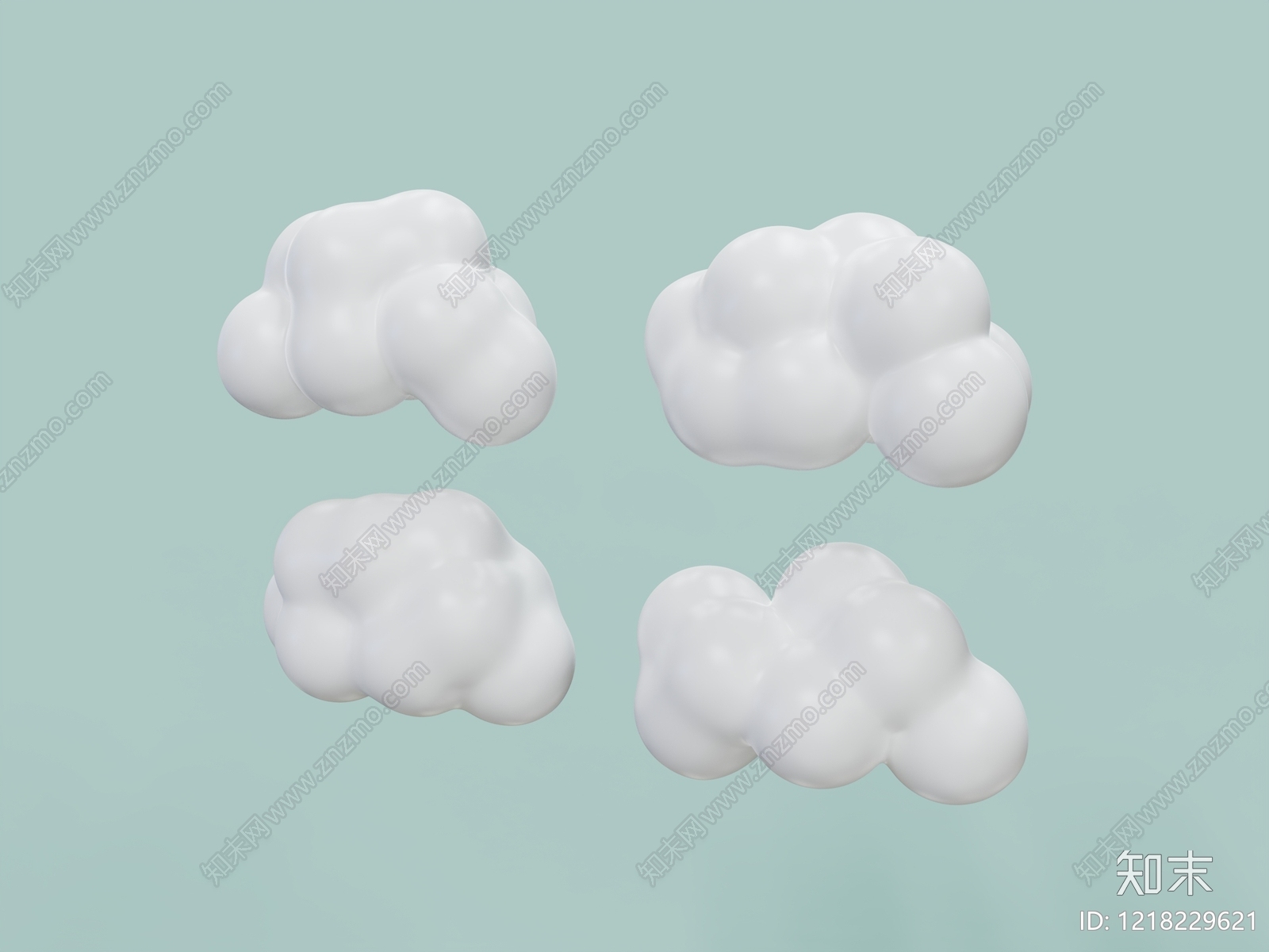 极简摆件组合3D模型下载【ID:1218229621】