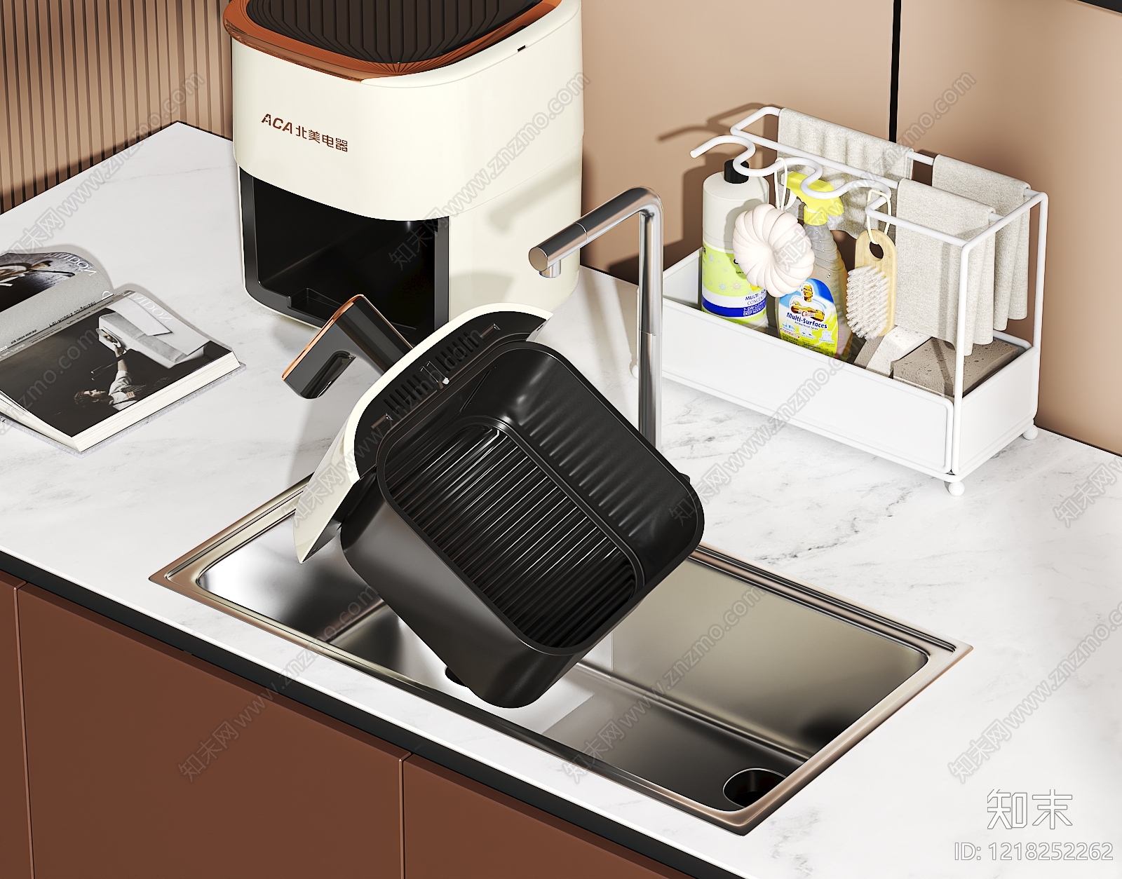 奶油风其他电器3D模型下载【ID:1218252262】