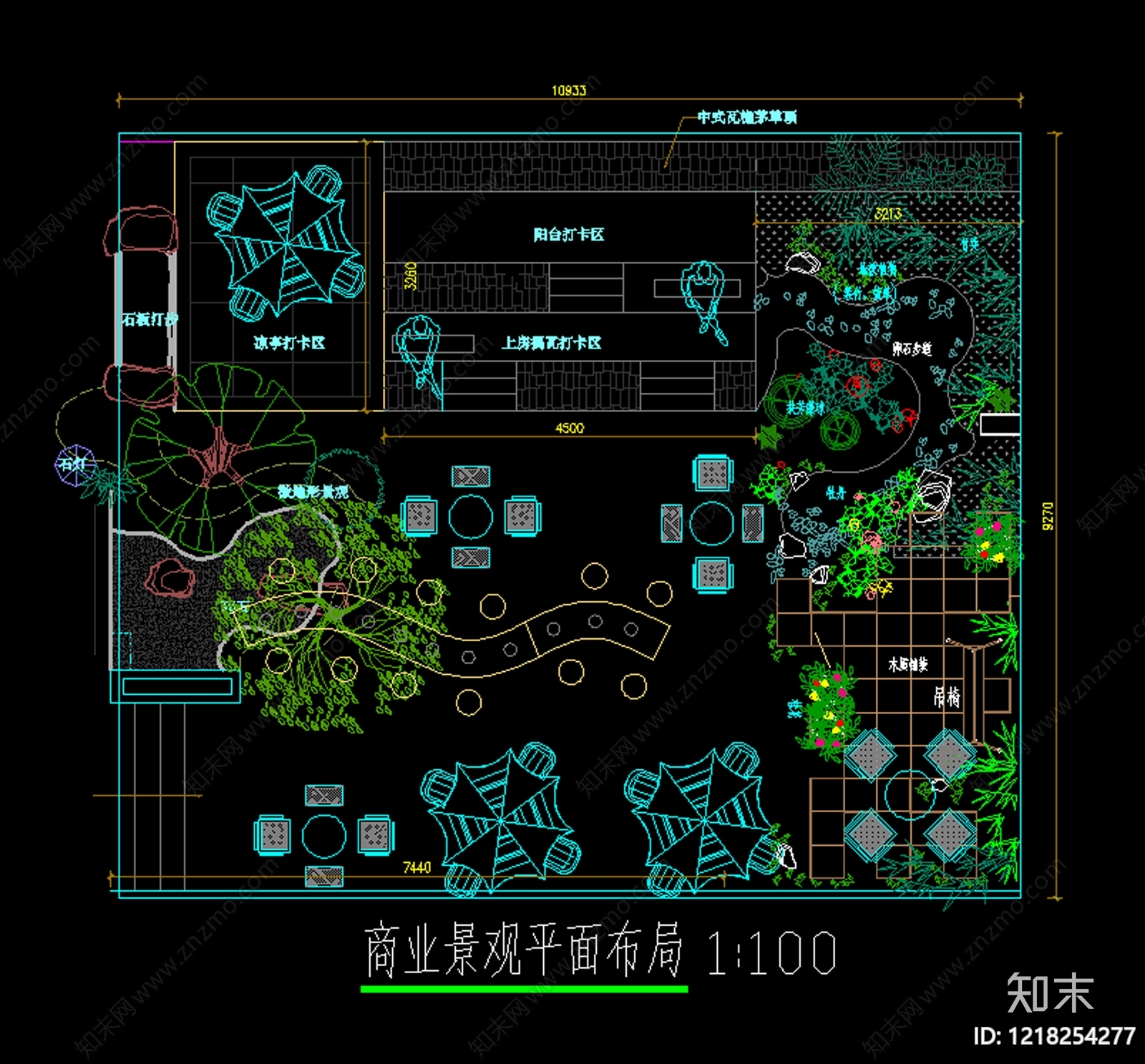 其他商业景观cad施工图下载【ID:1218254277】