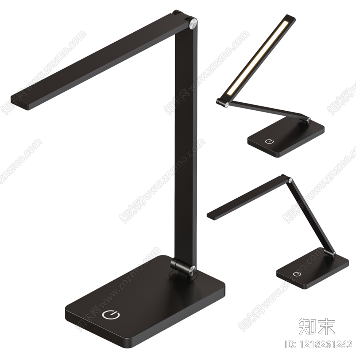极简台灯3D模型下载【ID:1218261242】