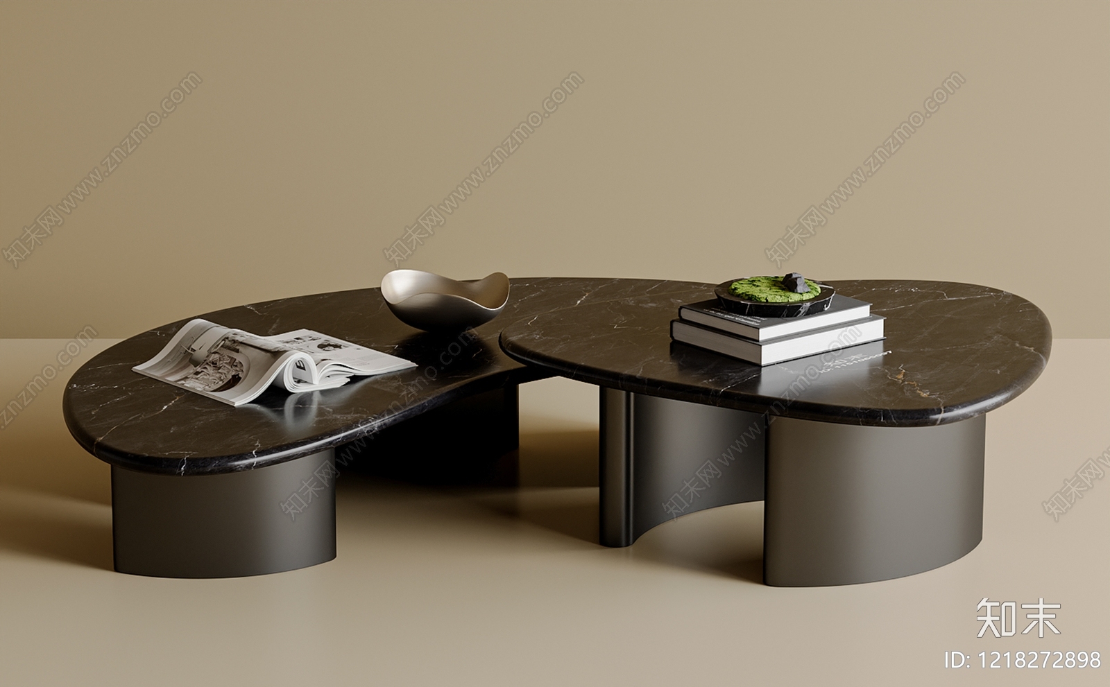 极简茶几3D模型下载【ID:1218272898】