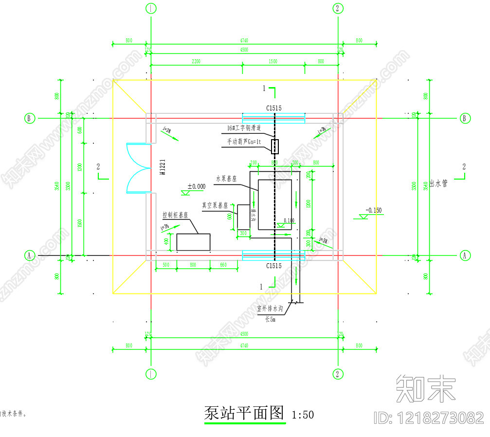 建筑平面布置图CAD图纸