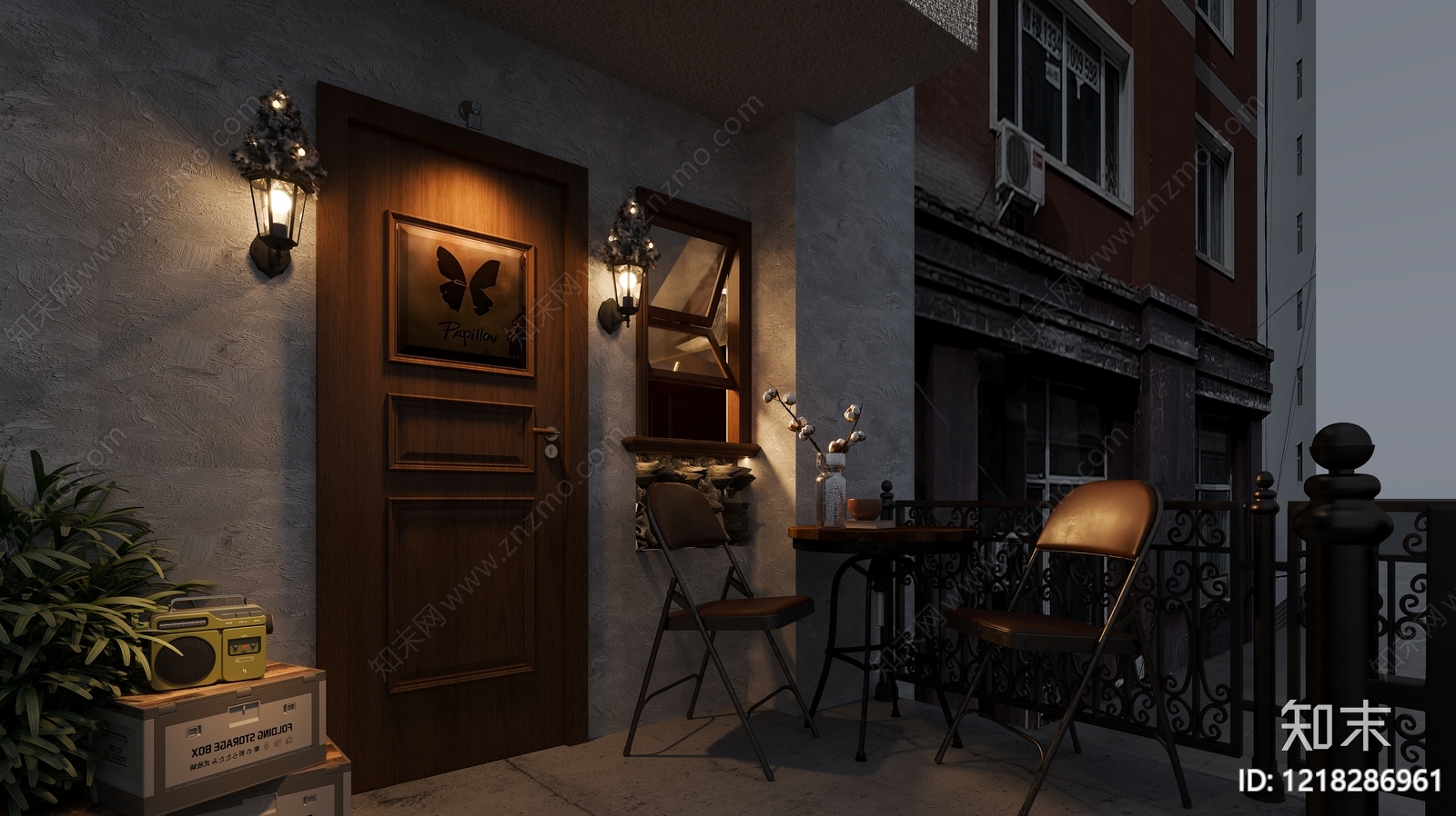 复古西餐厅3D模型下载【ID:1218286961】