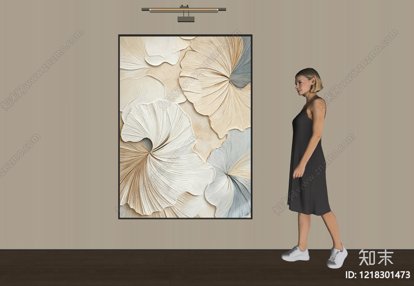 意式挂画组合SU模型下载【ID:1218301473】