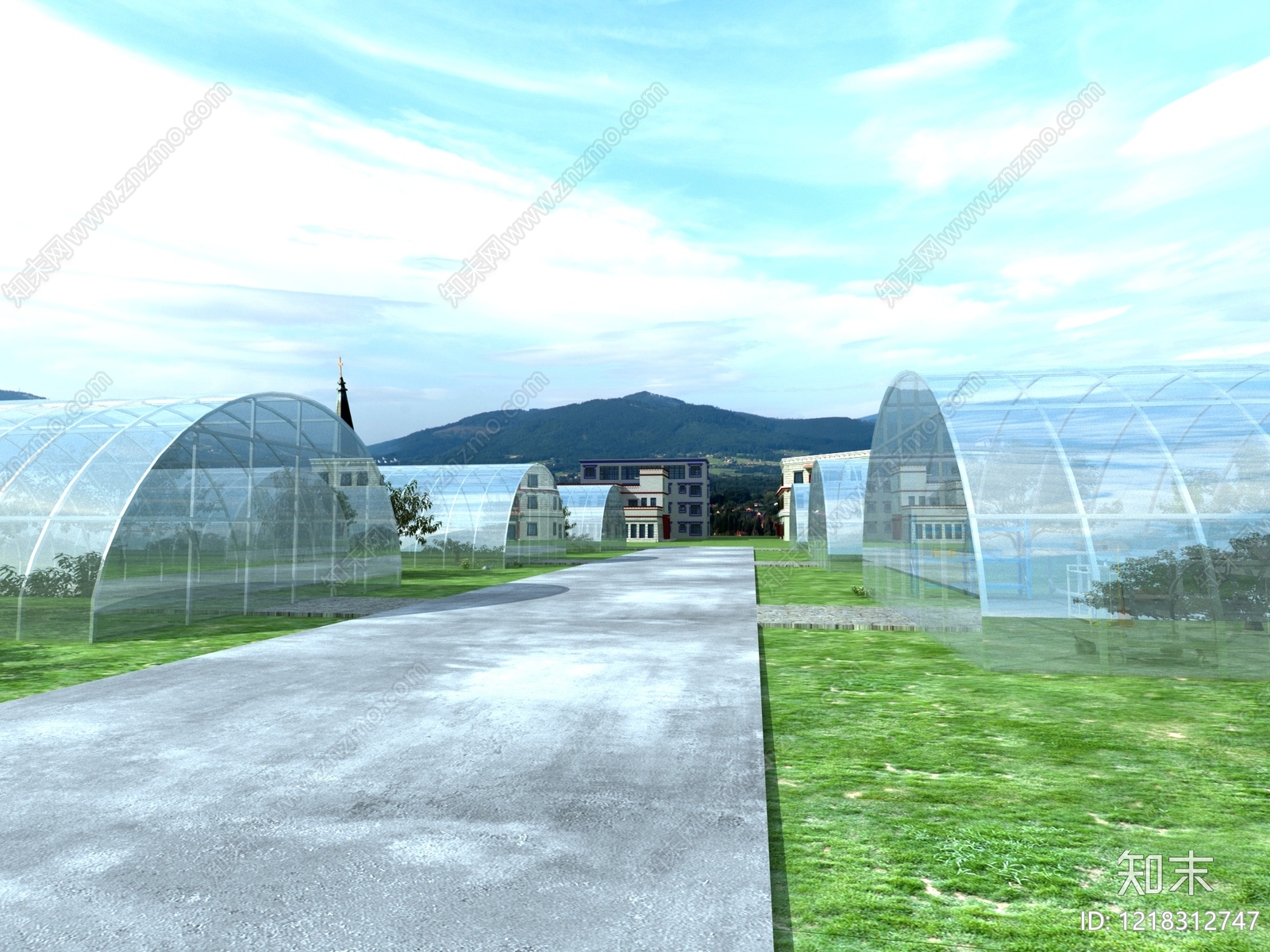 现代主义农作物3D模型下载【ID:1218312747】