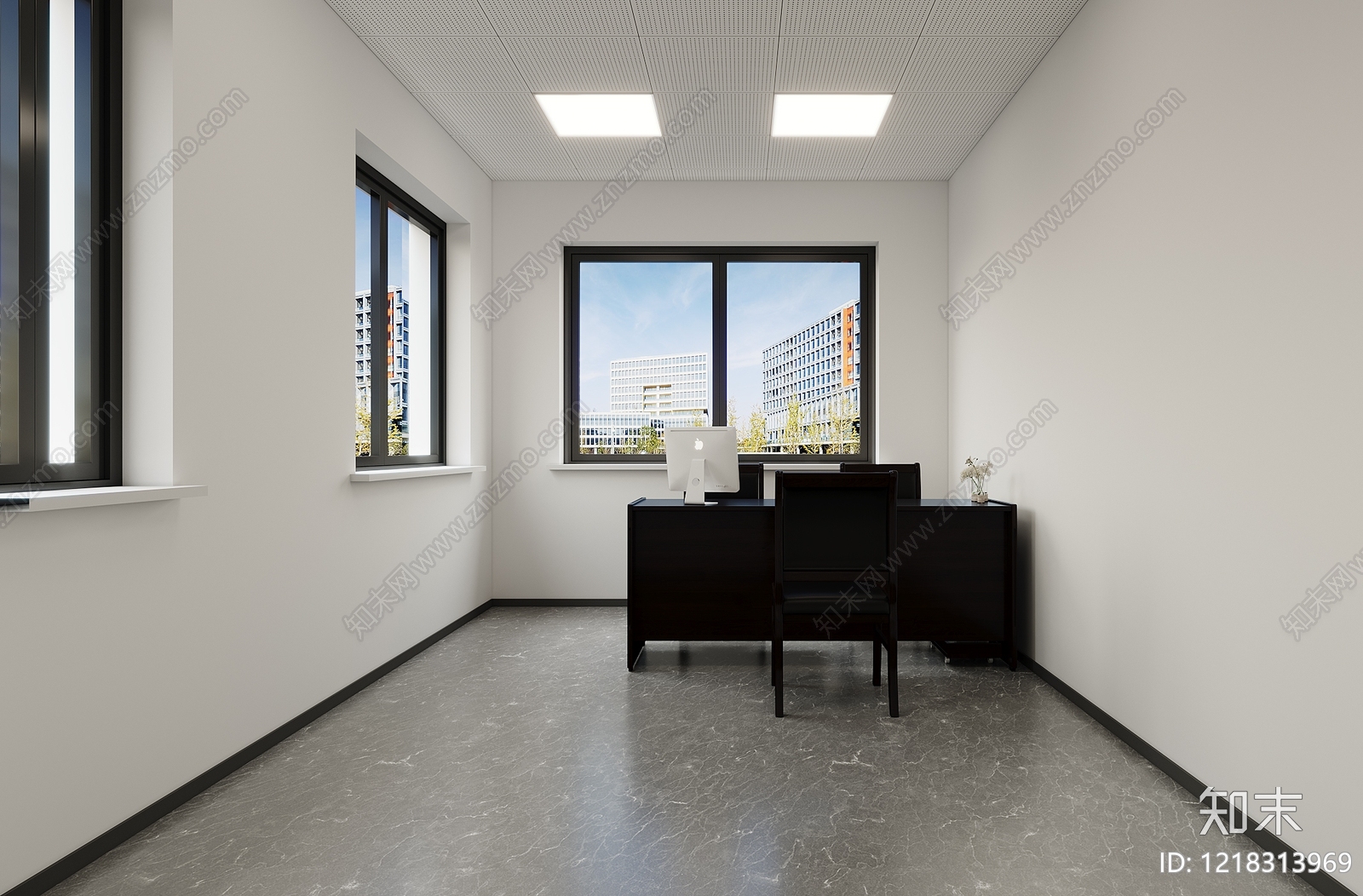 现代简约其他办公空间3D模型下载【ID:1218313969】