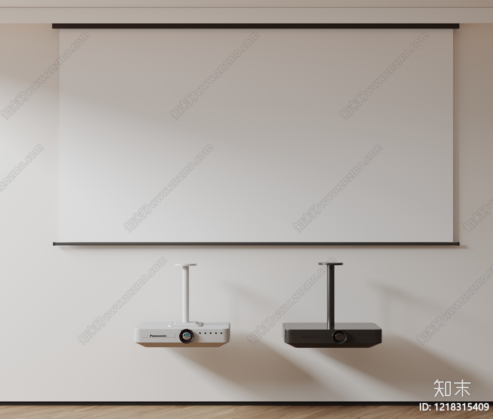 极简办公设备SU模型下载【ID:1218315409】
