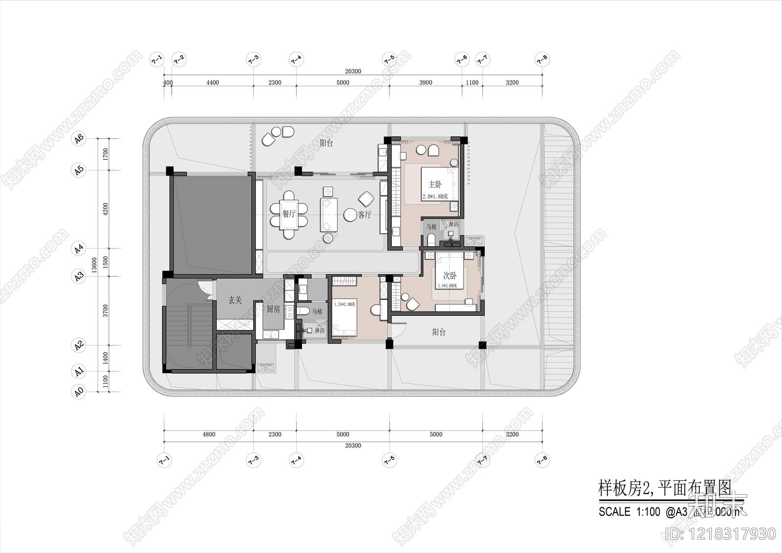 其他工装空间cad施工图下载【ID:1218317930】