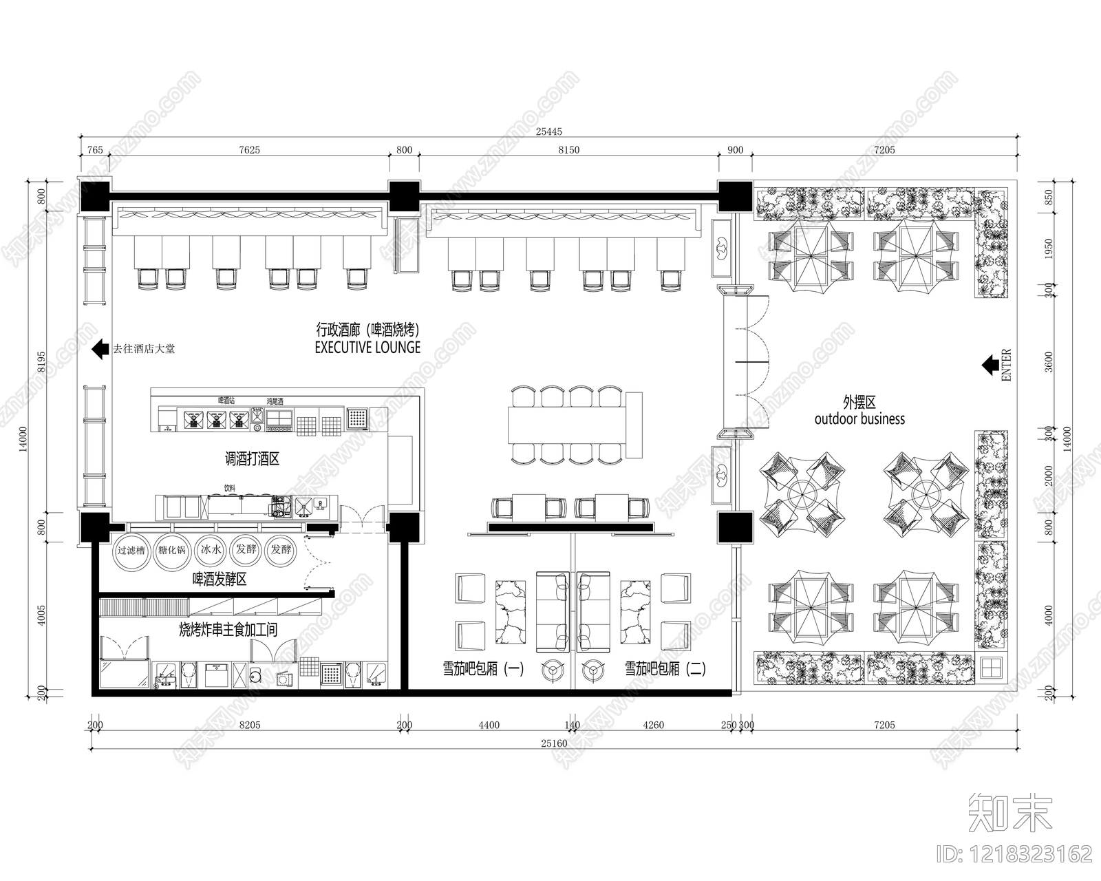 其他工装空间cad施工图下载【ID:1218323162】