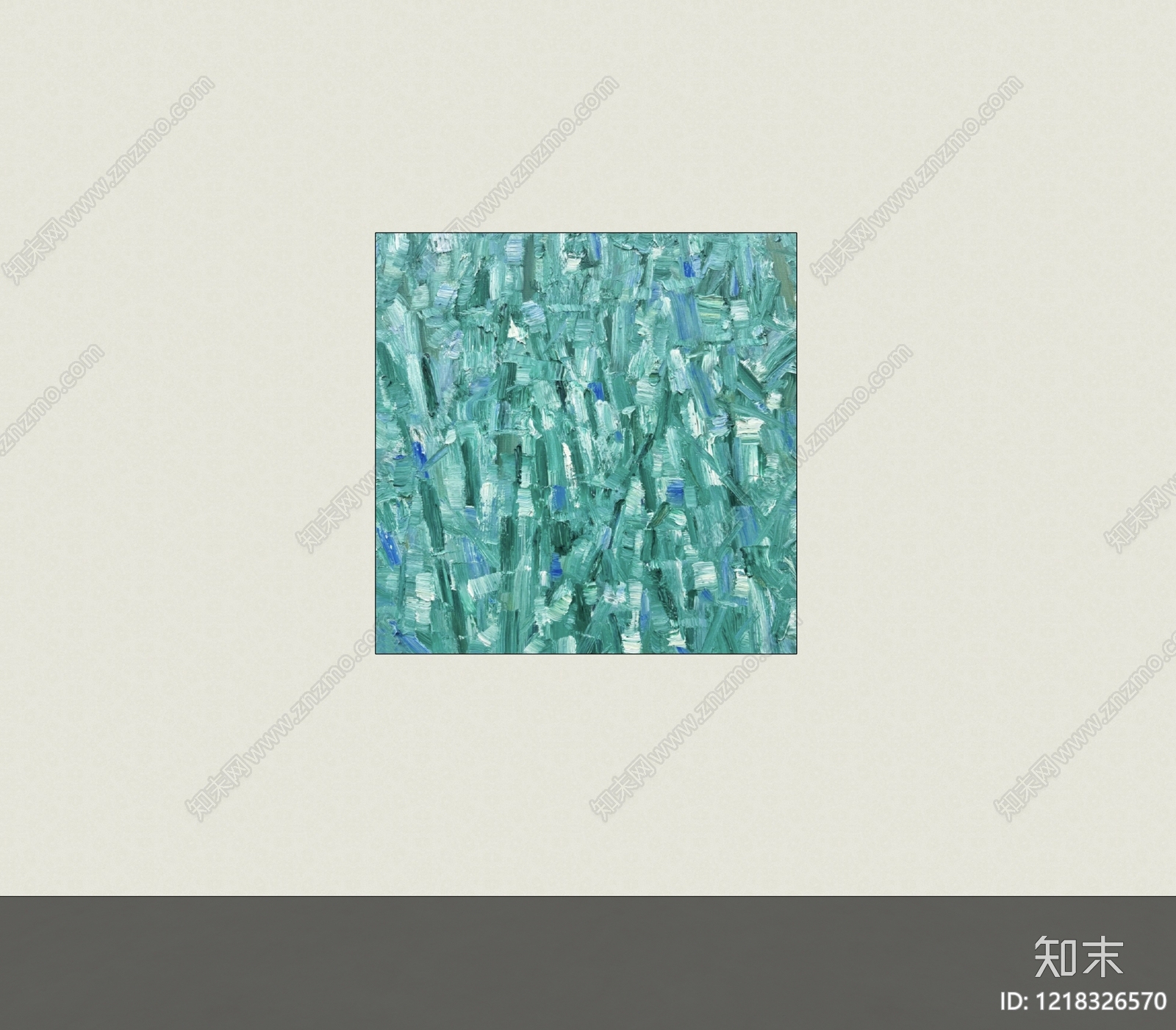 现代挂画SU模型下载【ID:1218326570】