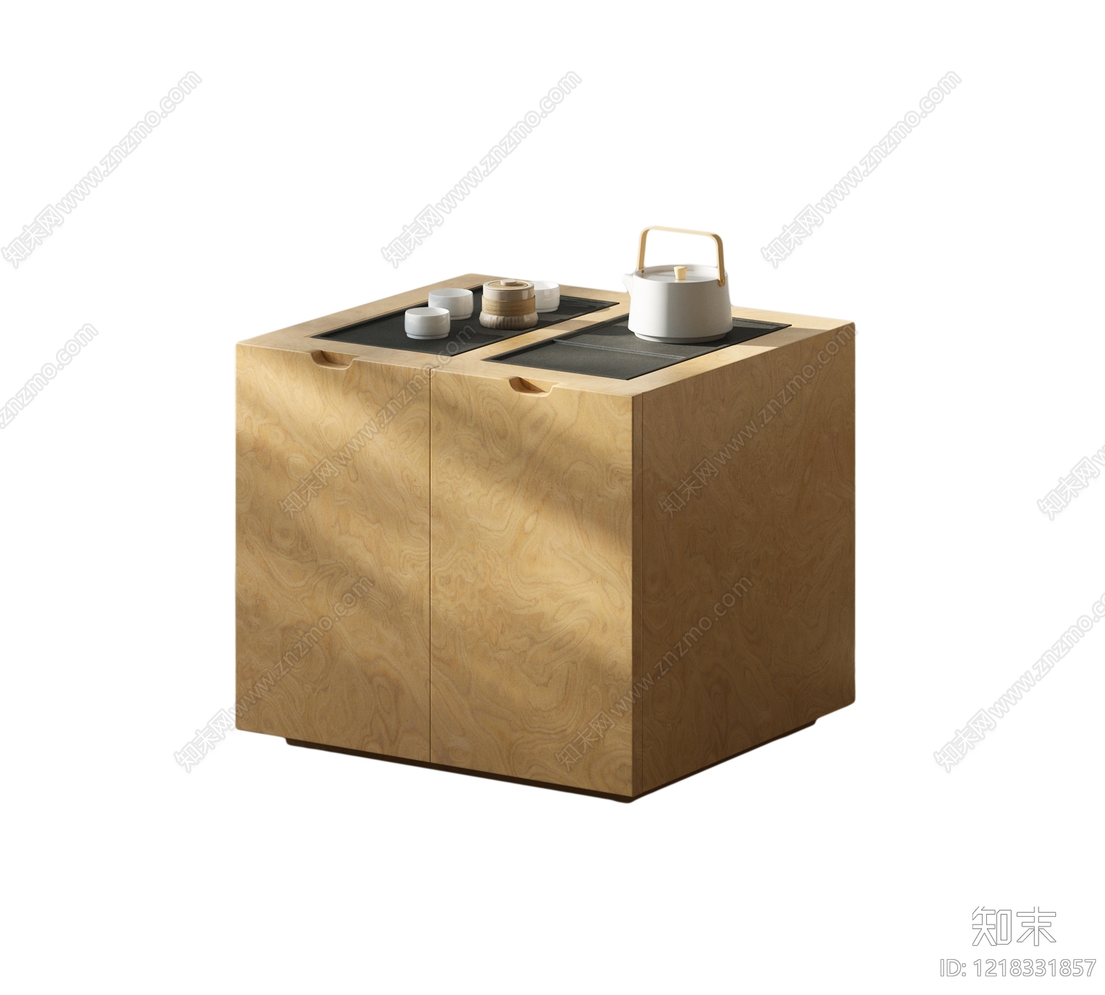 现代茶几SU模型下载【ID:1218331857】