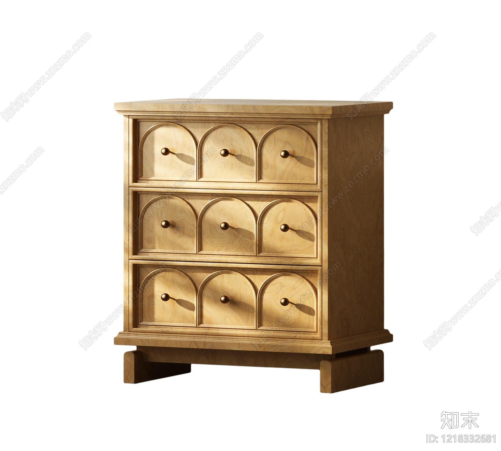 中古风斗柜3D模型下载【ID:1218332681】