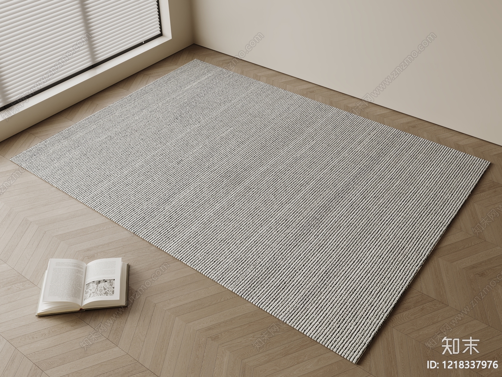 极简地毯3D模型下载【ID:1218337976】